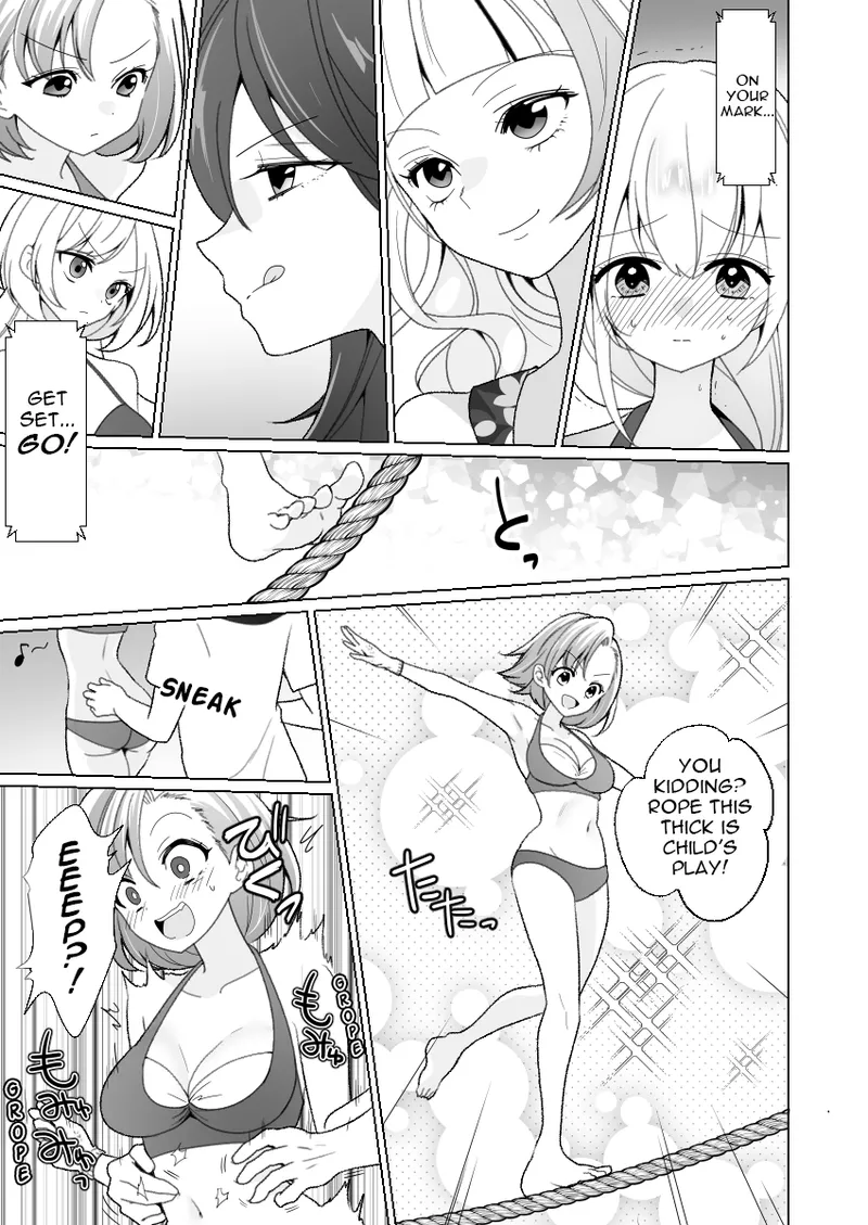 ppw - Trapped in Tickling Games page 17 - swimsuit bondage hentai manga - read online free