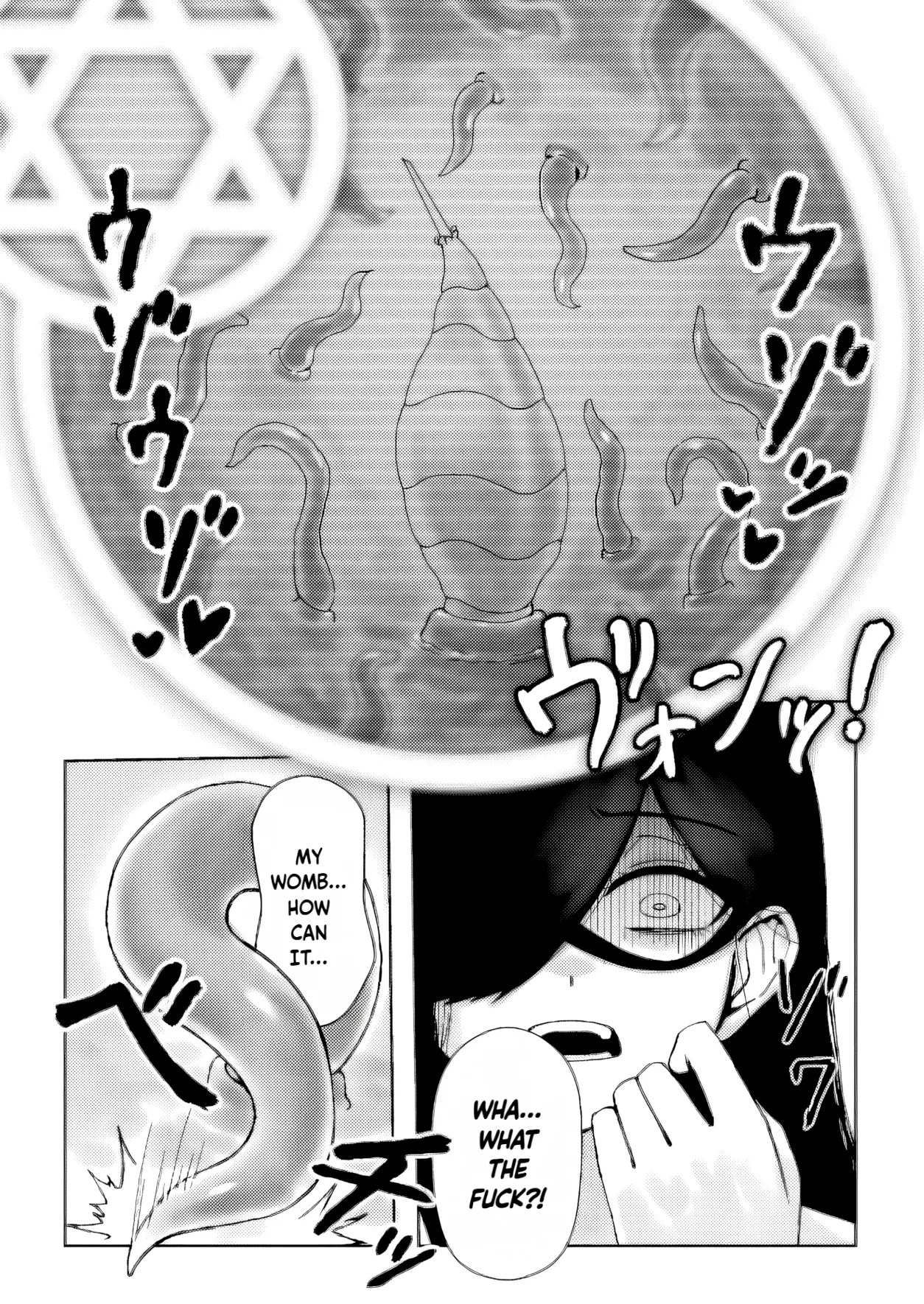 Majo ga Shokushuu to Mushi ni Kisei Sarete Shikyuu to Jinsei o Mechakucha ni Sareru Hanashi | A story of a witch infected by tentacles and bugs and how they seriously messed up her womb and life! page 16 original parody - sole female multiple orgasms hentai manga - read online free