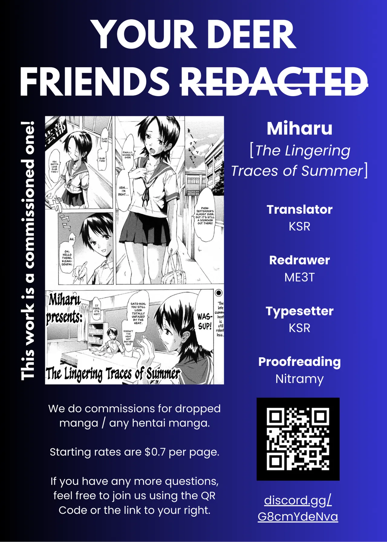 The Lingering Traces of Summer page 21 original parody - smell sole female hentai manga - read online free