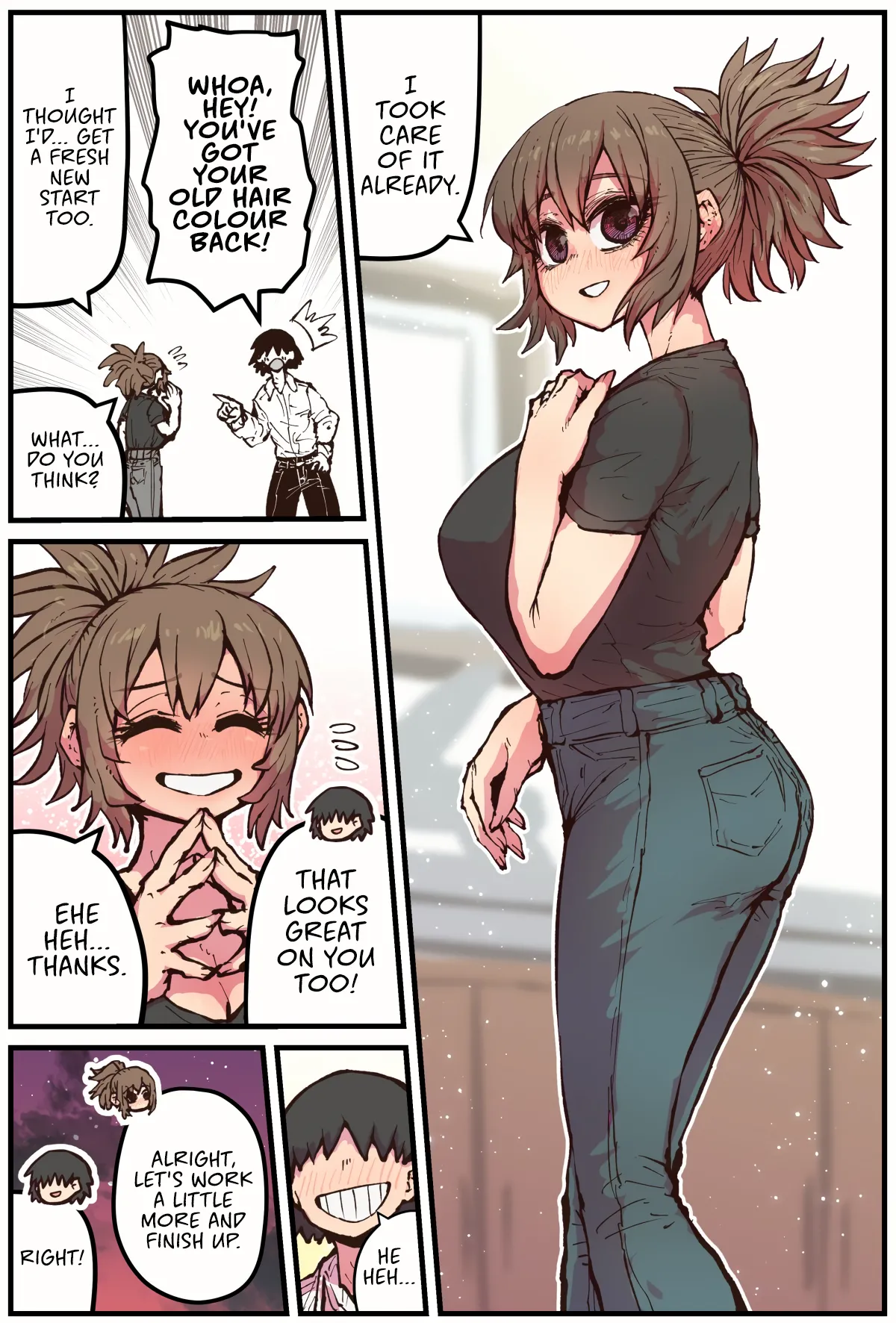 Jimoto ni Kaettekitara Osananajimi ga Kowareteta | When I Returned to My Hometown, My Childhood Friend was Broken page 136 original parody - sole female sole male hentai manga - read online free