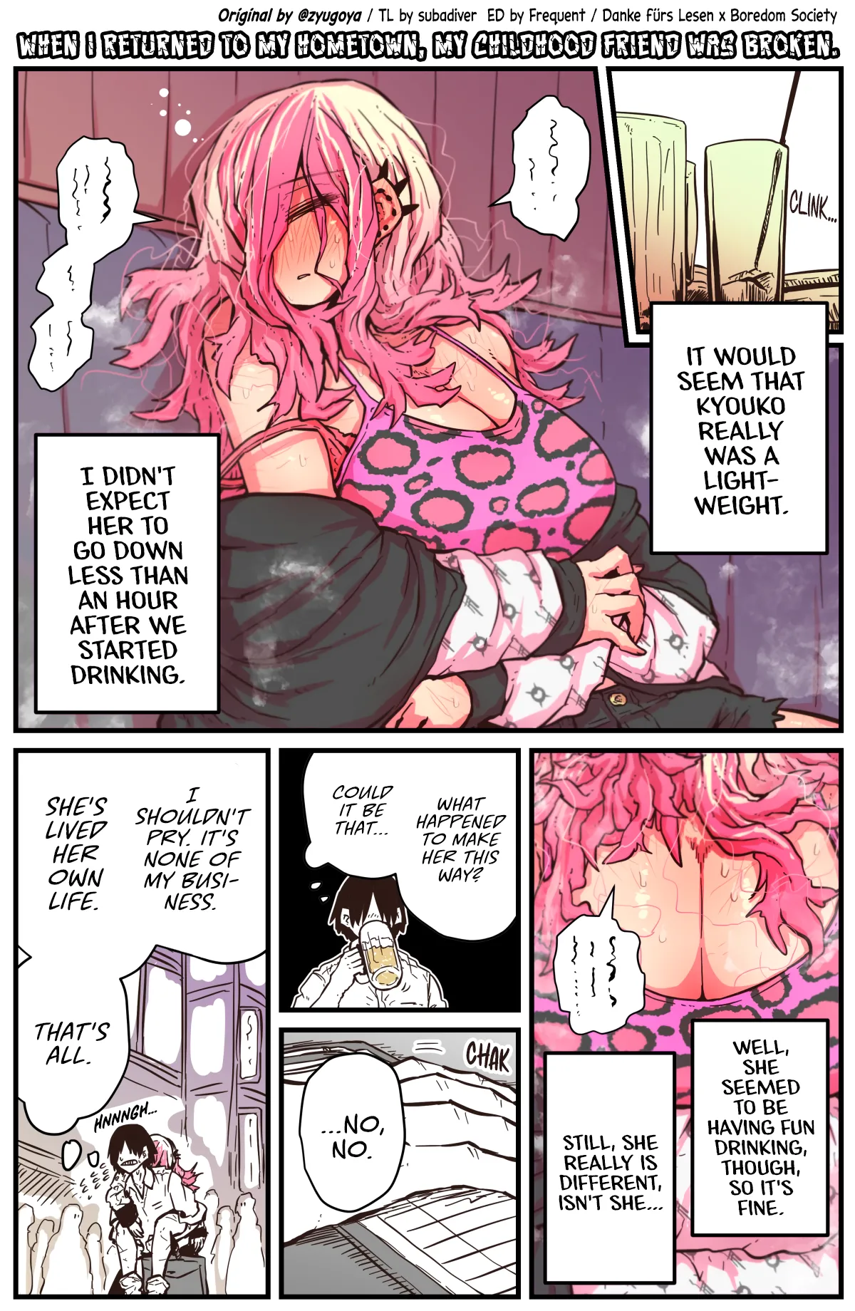 Jimoto ni Kaettekitara Osananajimi ga Kowareteta | When I Returned to My Hometown, My Childhood Friend was Broken page 15 original parody - sole female sole male hentai manga - read online free
