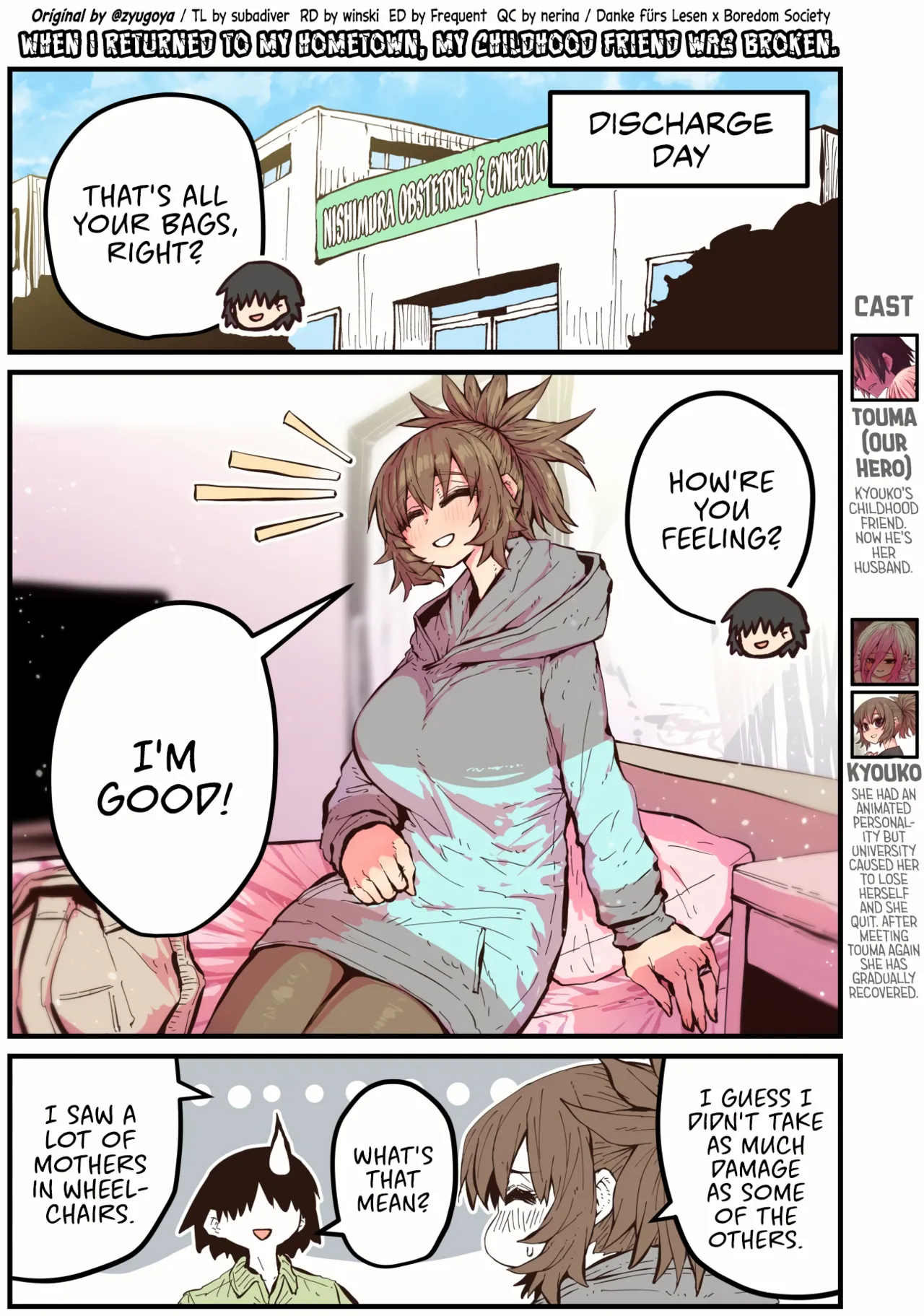 Jimoto ni Kaettekitara Osananajimi ga Kowareteta | When I Returned to My Hometown, My Childhood Friend was Broken page 158 original parody - squirting big breasts hentai manga - read online free