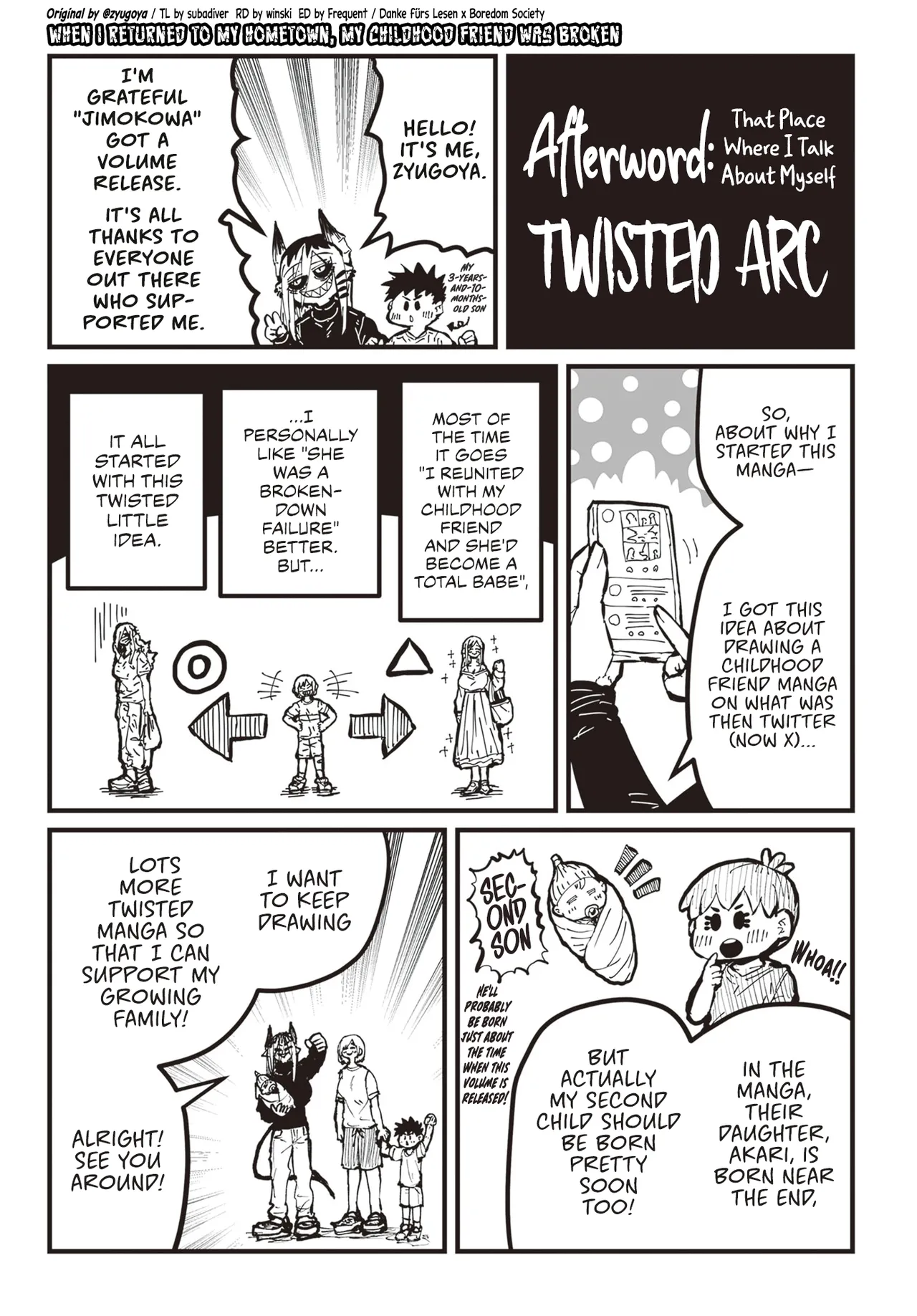 Jimoto ni Kaettekitara Osananajimi ga Kowareteta | When I Returned to My Hometown, My Childhood Friend was Broken page 177 original parody - sole female sole male hentai manga - read online free