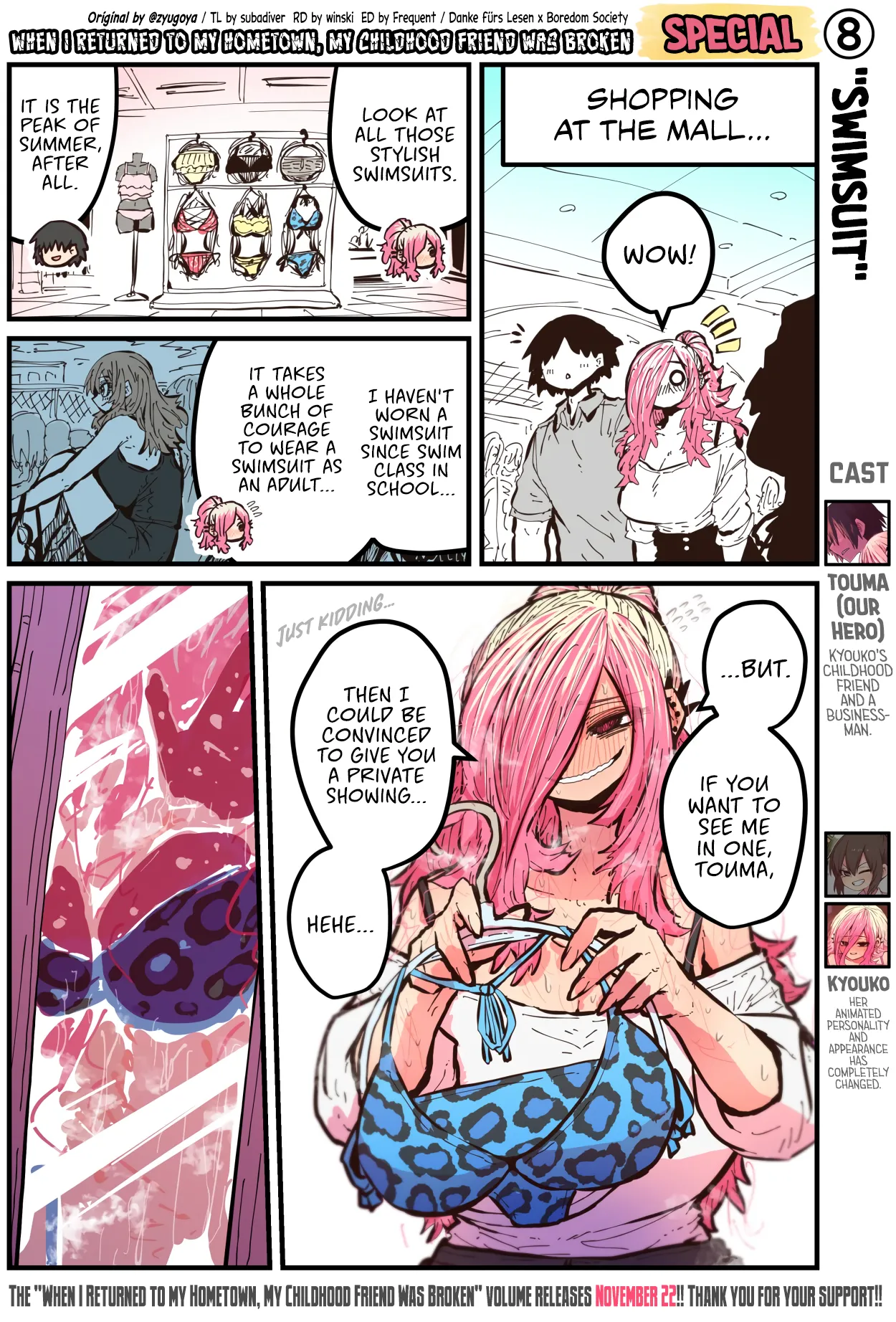 Jimoto ni Kaettekitara Osananajimi ga Kowareteta | When I Returned to My Hometown, My Childhood Friend was Broken page 191 original parody - squirting big breasts hentai manga - read online free