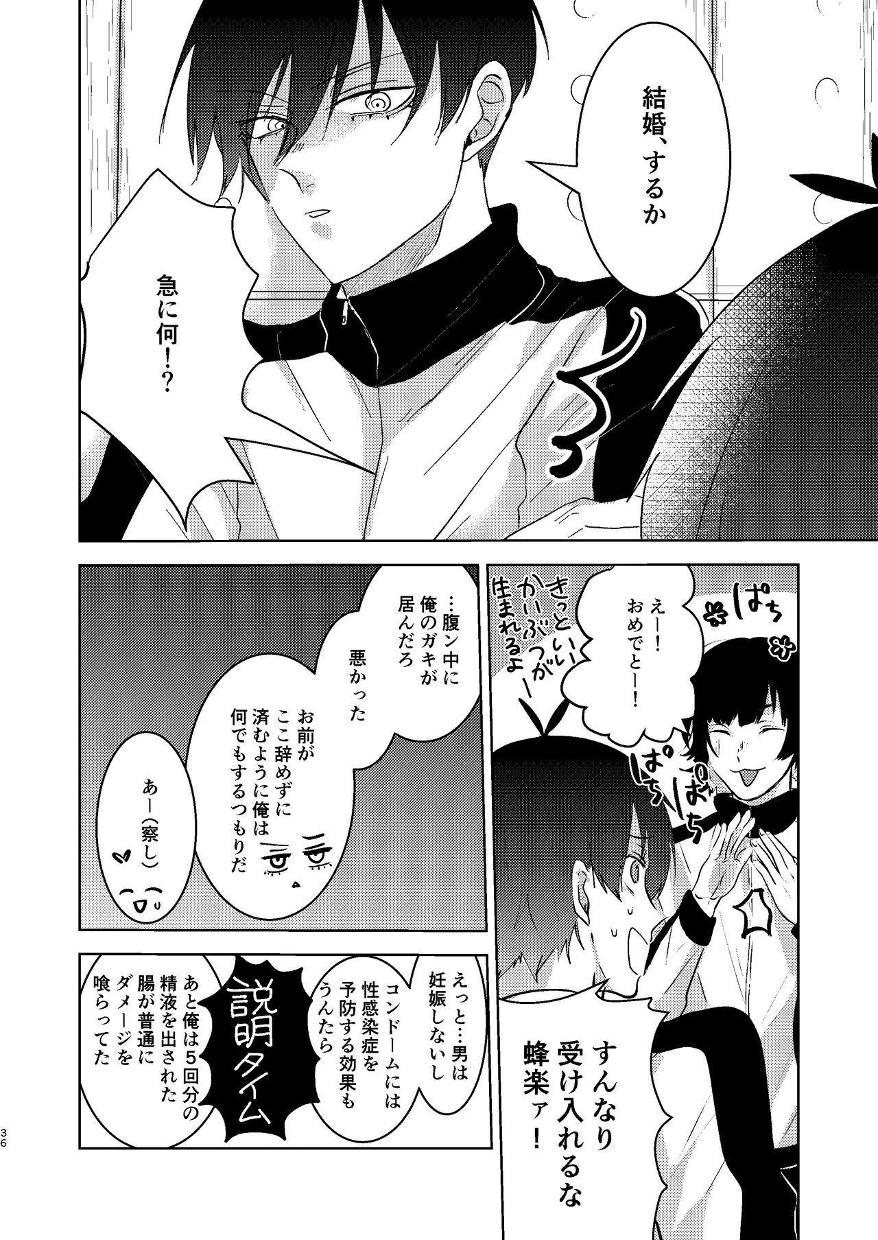 性教育のなってないお前に教える10のコト page 35 featuring yoichi isagi blue lock parody - males only yaoi hentai manga - read online free