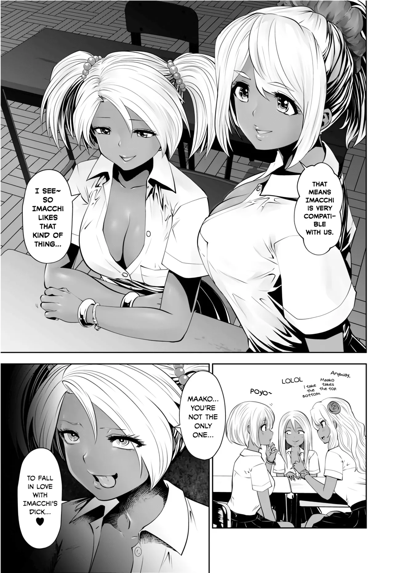 Black Gakkou ni Tsutomete Shimatta Sensei - Transferred to the Gyaru Academy vol 1 page 86 - big breasts gyaru hentai manga - read online free