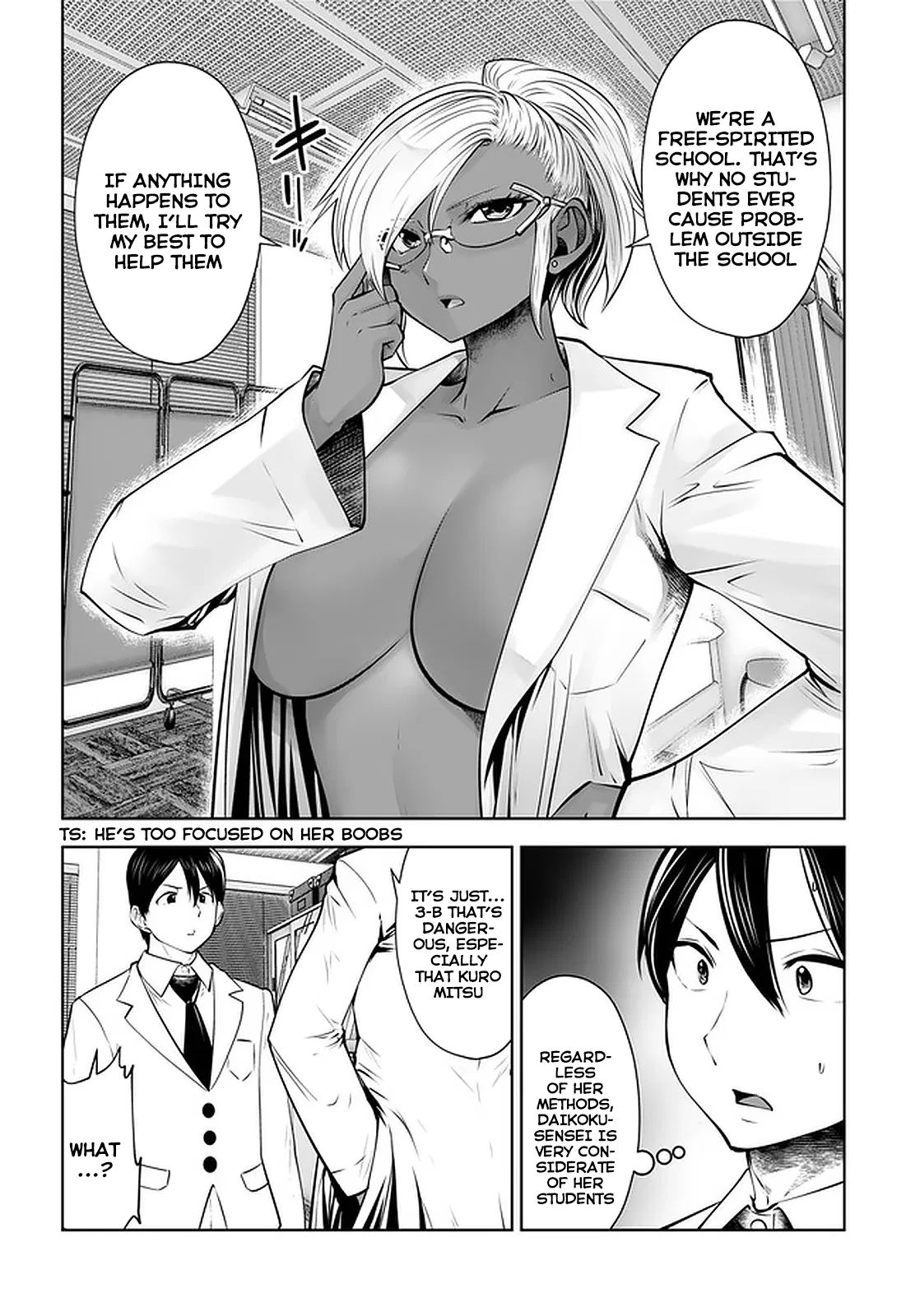 Black Gakkou ni Tsutomete Shimatta Sensei - Transferred to the Gyaru Academy vol 4 page 32 - big breasts gyaru hentai manga - read online free