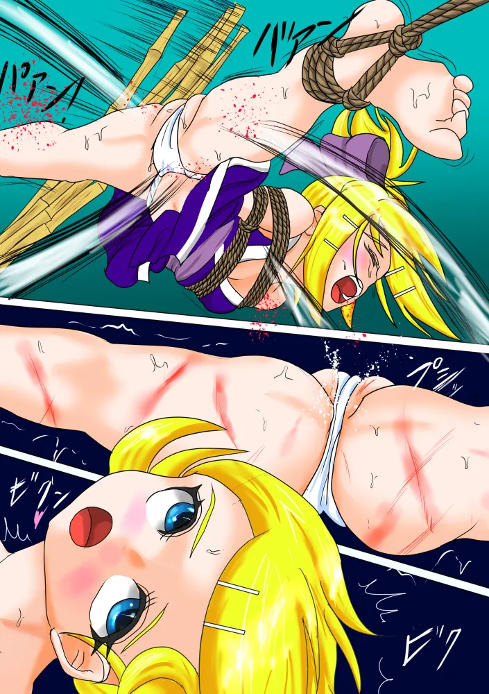 【ハチワレ】鏡音リン囚われ遊び（有条色狼汉化） page 58 featuring rin kagamine vocaloid parody - spanking anal hentai manga - read online free