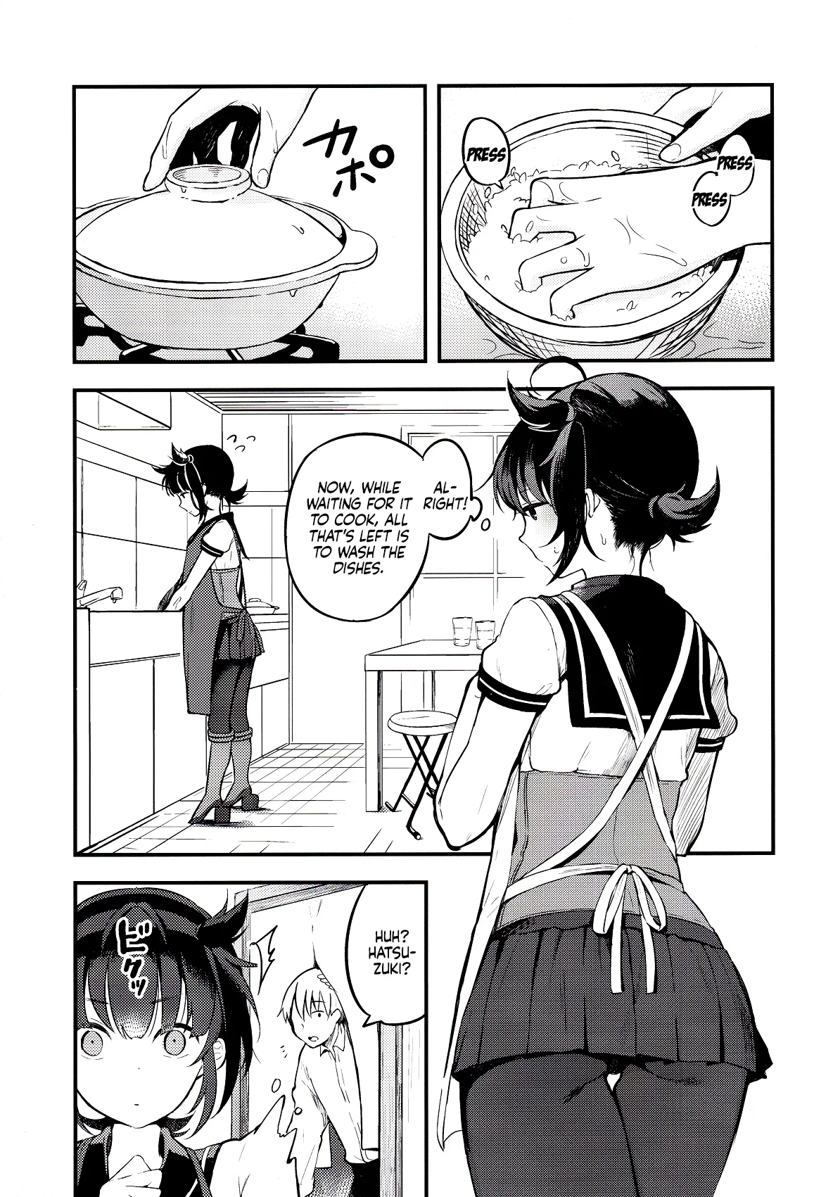 Summary page 35 featuring teitoku kantai collection parody - sole female sole male hentai manga - read online free