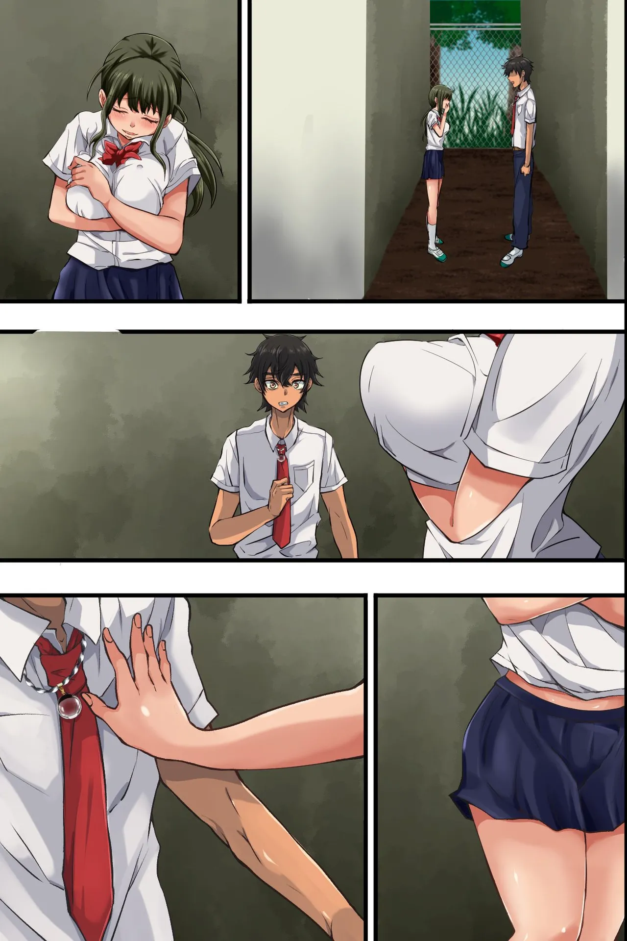 Gakuen Sennou Life! Pashiri no Boku ga Gakuen de Harem o Kizukechatta Riyuu page 59 original parody - big breasts schoolboy uniform hentai manga - read online free