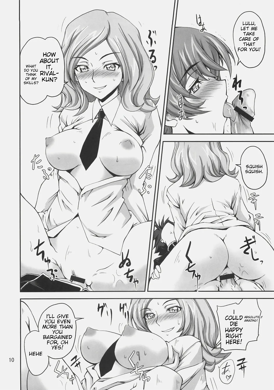 CodeRED page 9 featuring kallen stadtfeld code geass parody - rough translation stockings hentai manga - read online free