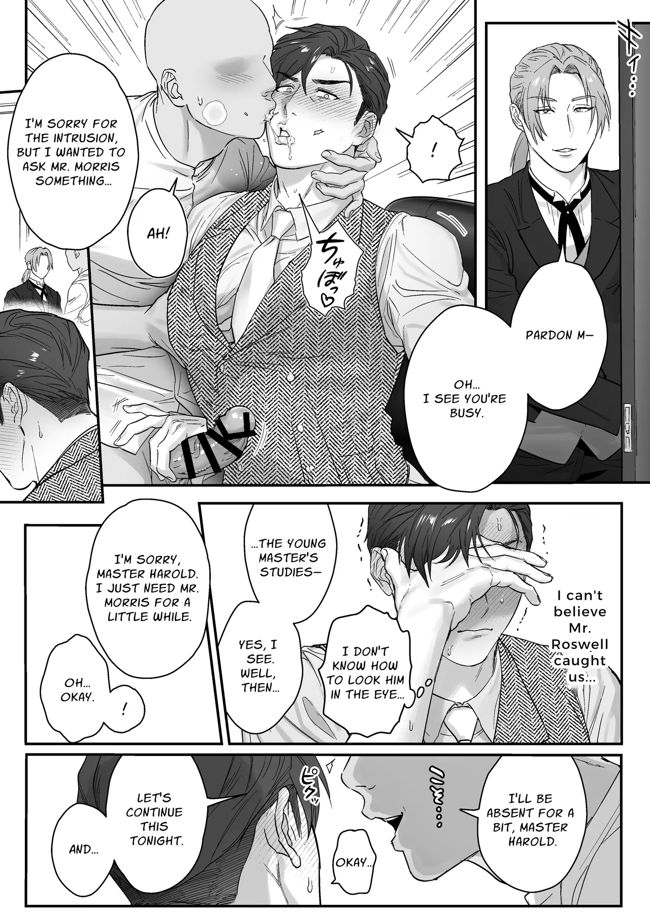 Goushujin-sama, O Shioki no Jikan Desu | Master, It's Mating Time page 30 original parody - business suit kissing hentai manga - read online free