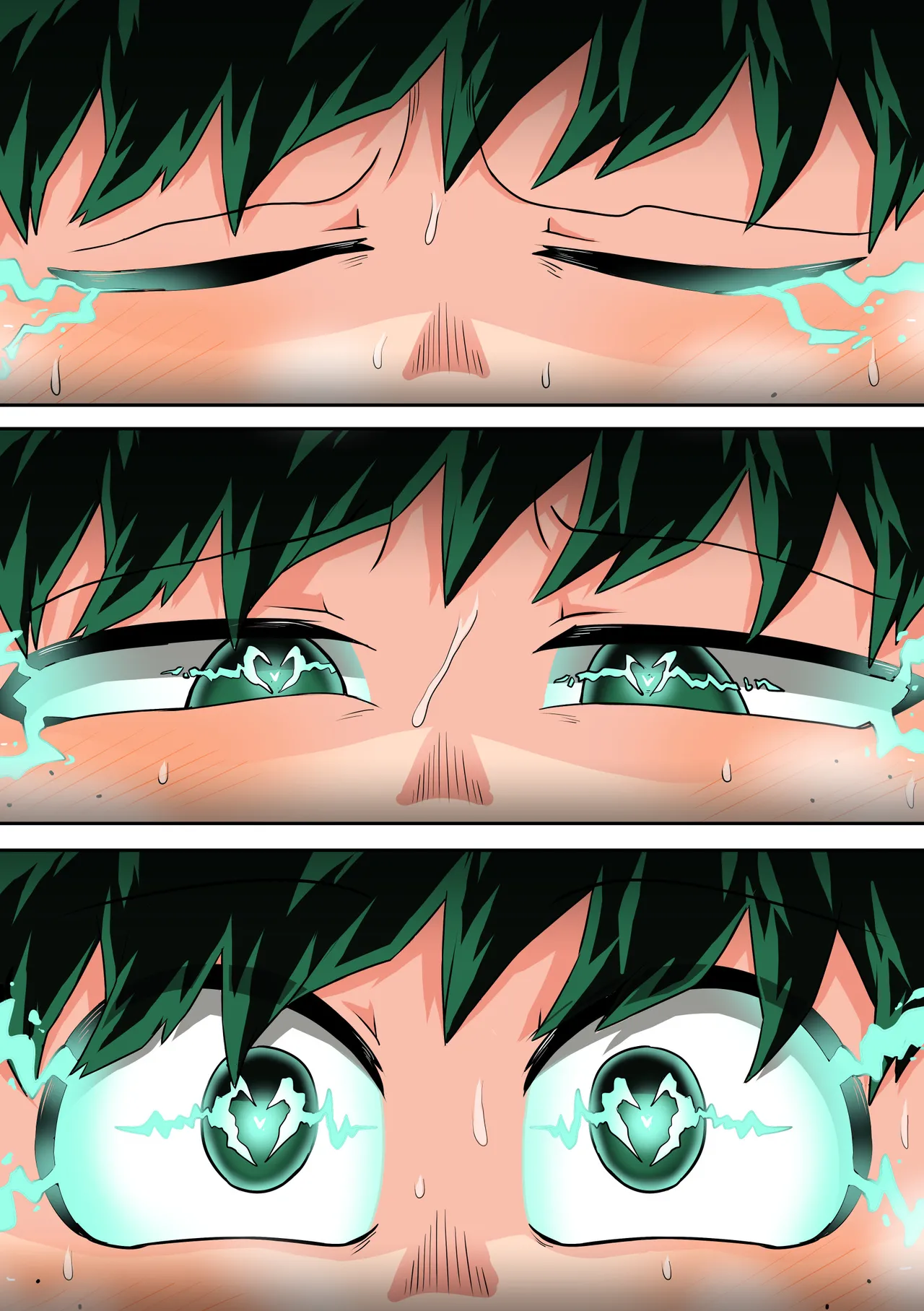 Boku no Harem Academia Ch. 8: Kanojo-tachi no Kesshin page 112 featuring tsuyu asui my hero academia parody - sole male nakadashi hentai manga - read online free