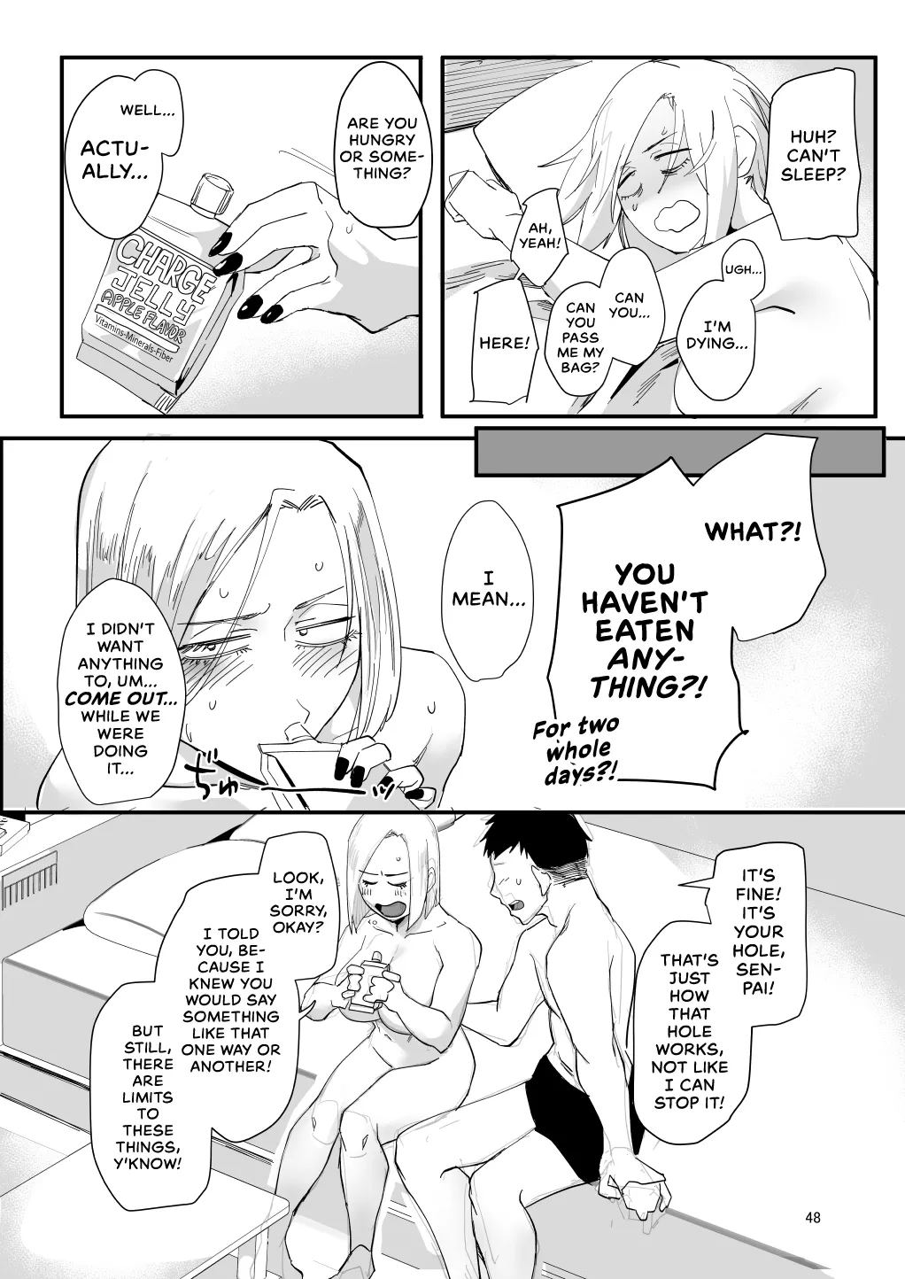 Atashi de…. | For me... page 43 original parody - sole female sole male hentai manga - read online free