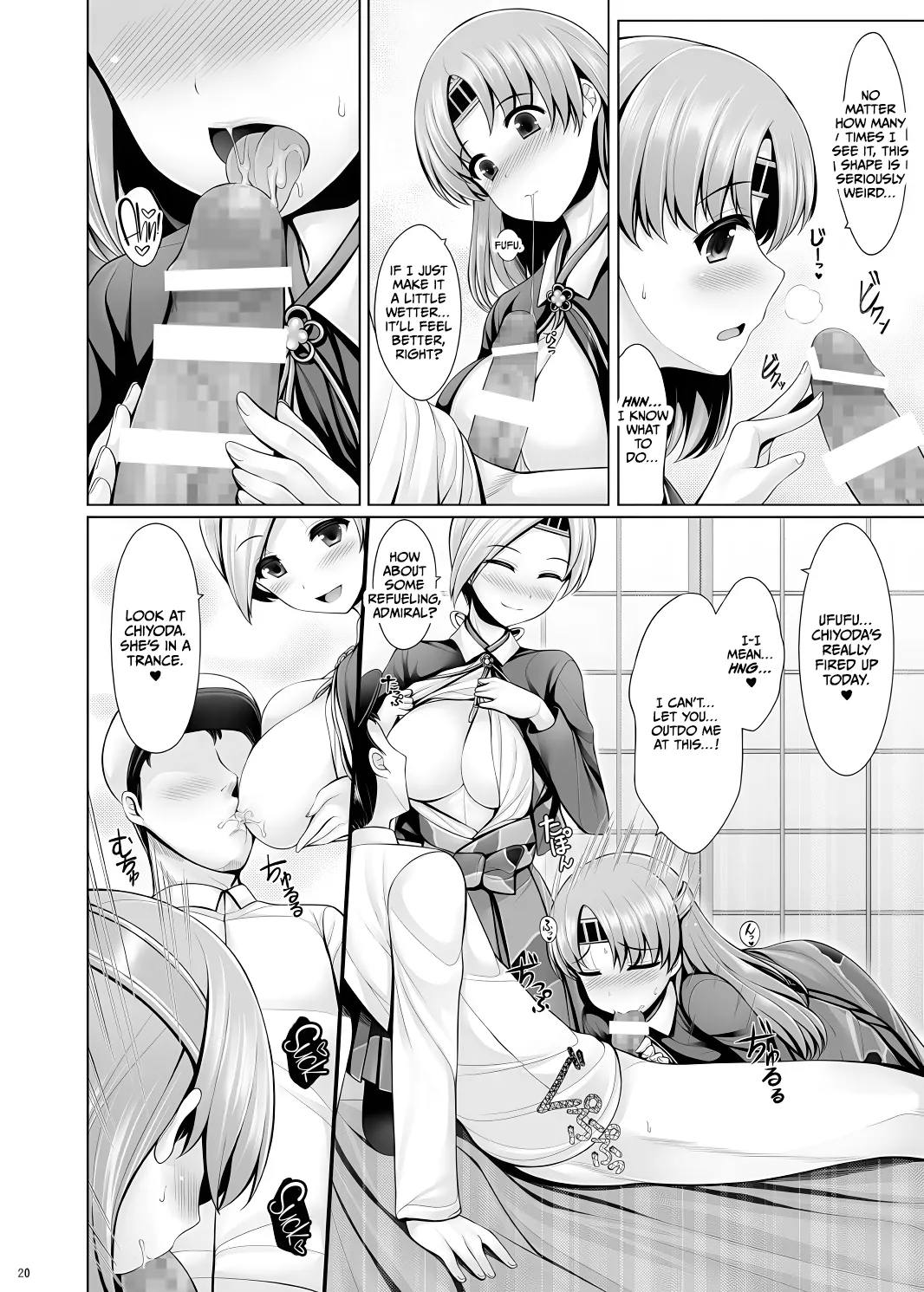 Hourainyuusen Youi! page 19 kantai collection parody - sole male paizuri hentai manga - read online free