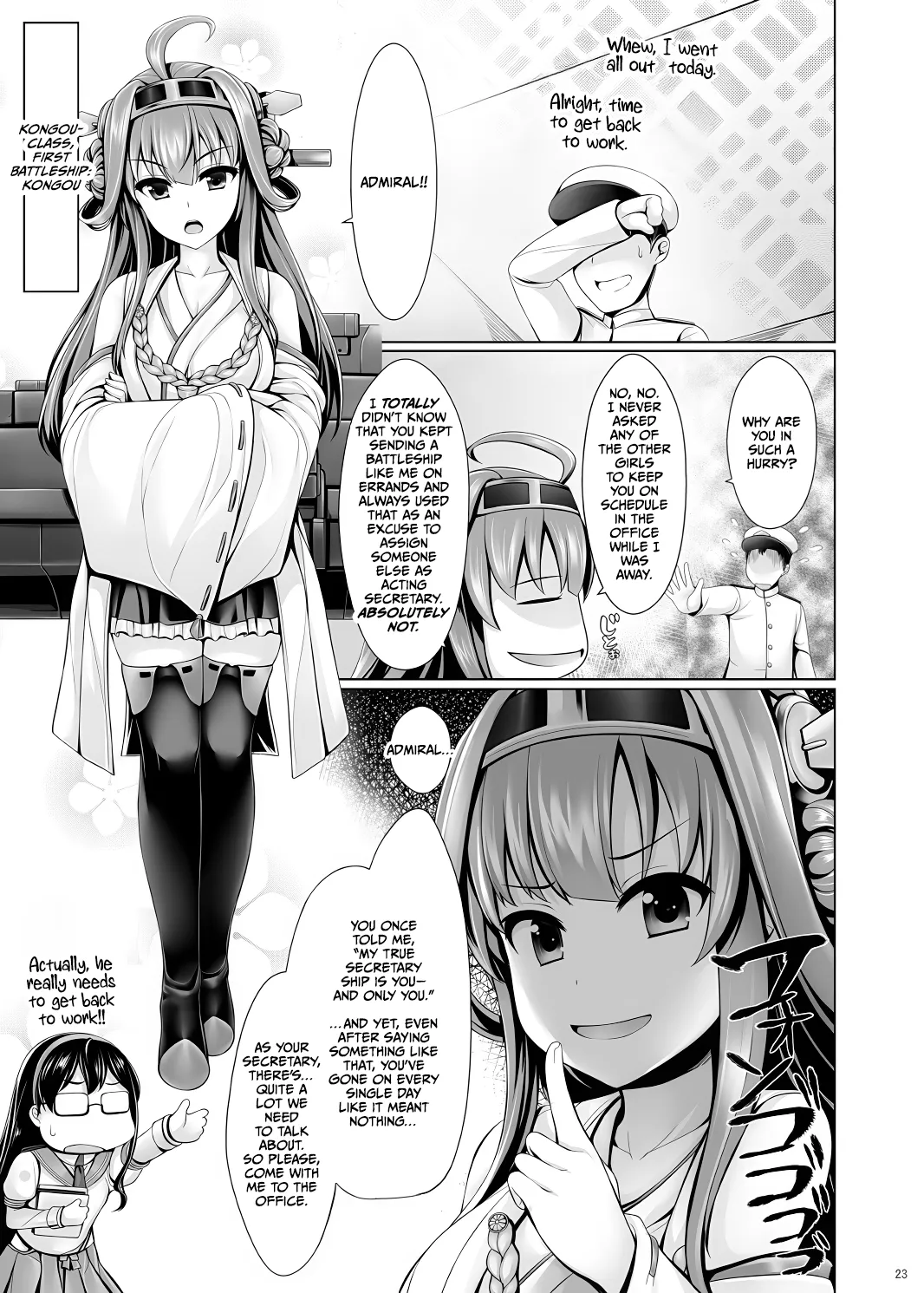 Hourainyuusen Youi! page 22 kantai collection parody - sole male paizuri hentai manga - read online free