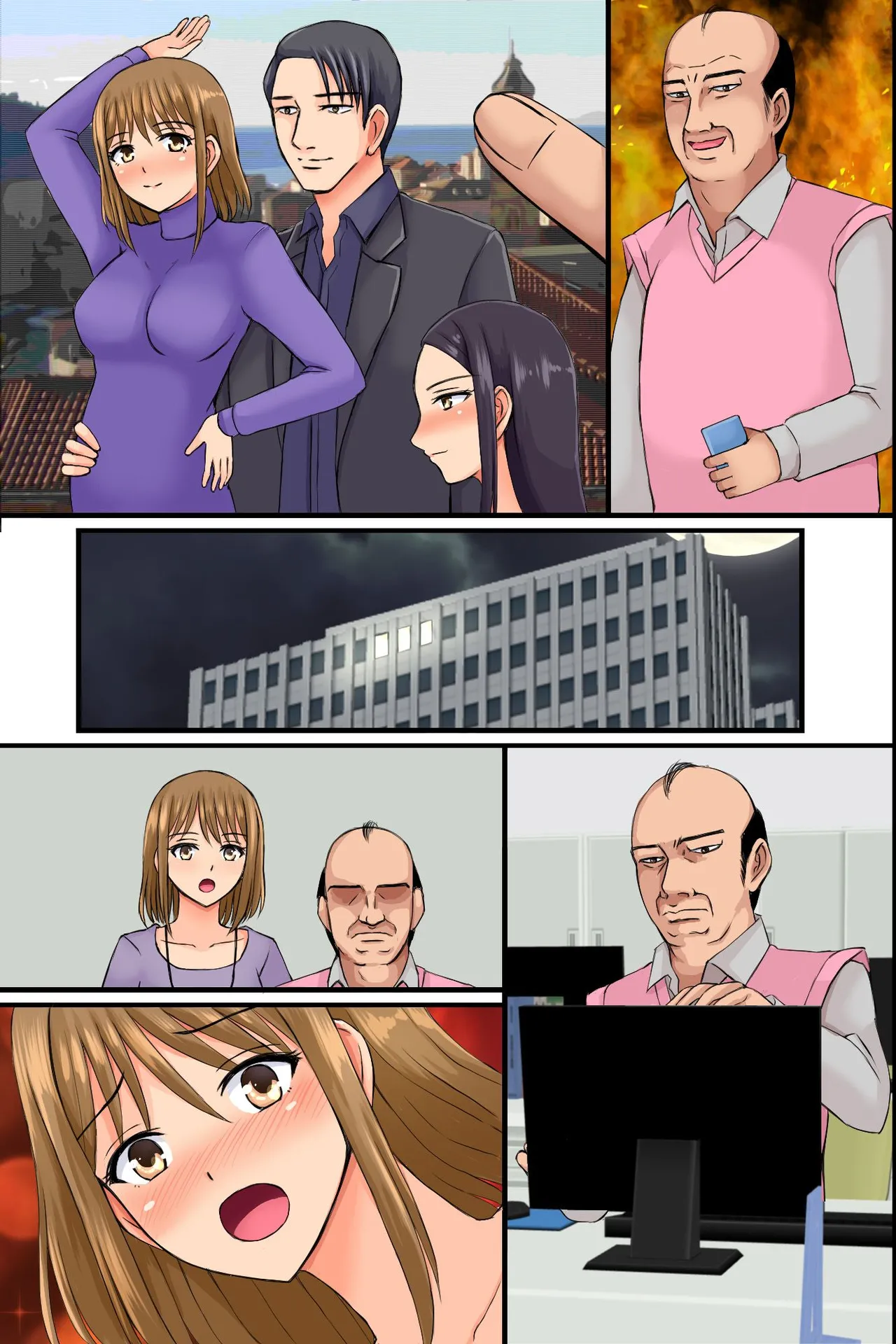 [Dl Mate] Sennou Sareta Office Joshi-tachi ~Namaiki OL ni Oshioki o! Teihen Shain ga Bijo OL-tachi o Hatsujou Sasete Seishori Dougu ni Kaetatta w~ page 63 original parody - nakadashi full color hentai manga - read online free