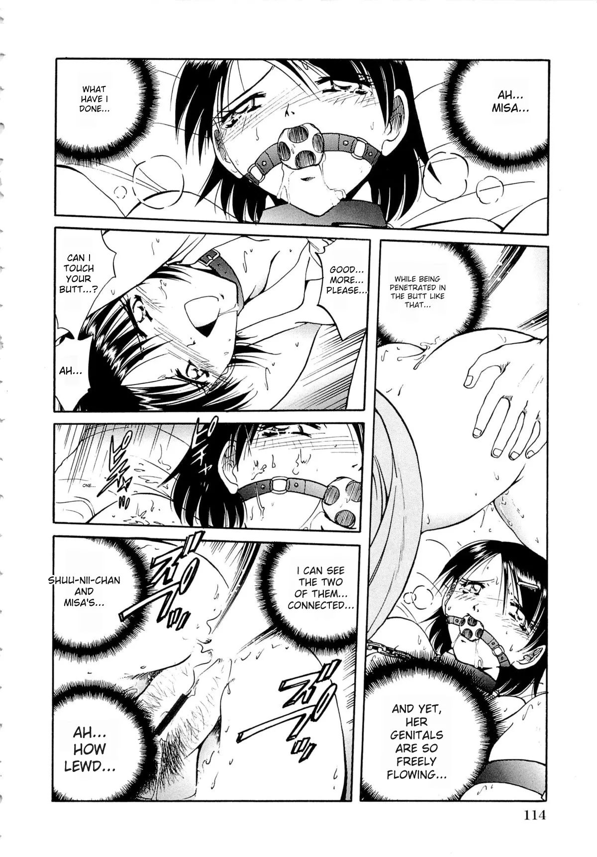 Gokuchuu Soukan - Have Sexual Intercourse In Jail page 117 original parody - rough translation collar hentai manga - read online free