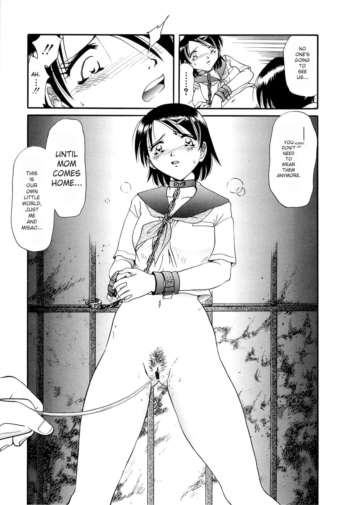 Gokuchuu Soukan - Have Sexual Intercourse In Jail page 28 original parody - rough translation collar hentai manga - read online free