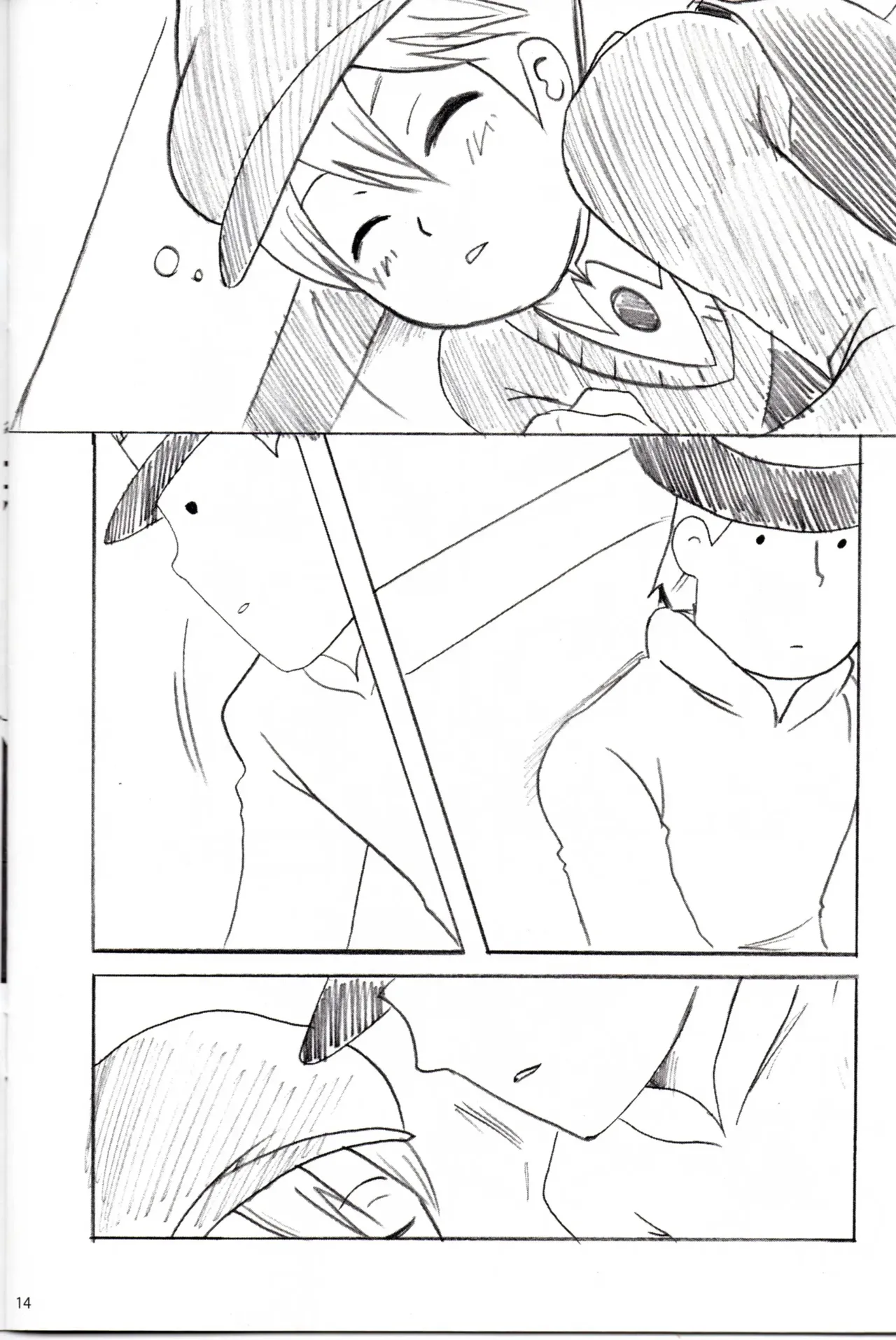 Dear Professor - Professor Layton dj page 14 featuring clive dove professor layton parody - yaoi males only hentai manga - read online free