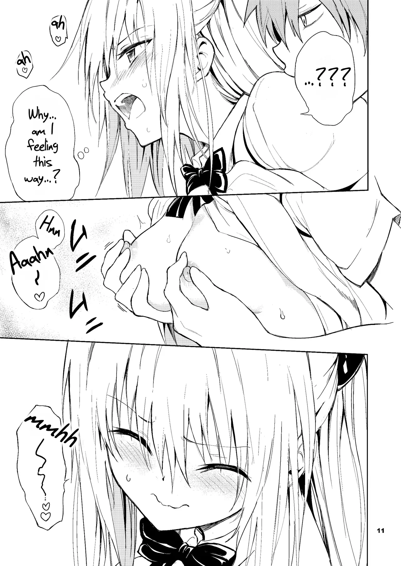 Ecchii no wa Kirai desu ka? | Do You Hate Ecchi? page 11 featuring rito yuuki to love-ru parody - sole female sole male hentai manga - read online free