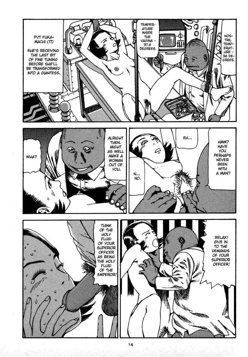 [Kago Shintarou] Kagayake! Dai Toua Kyouei Ken | Sparkle! Greater East-Asian Co-Prosperity Sphere [English] page 19 - tankoubon guro hentai manga - read online free