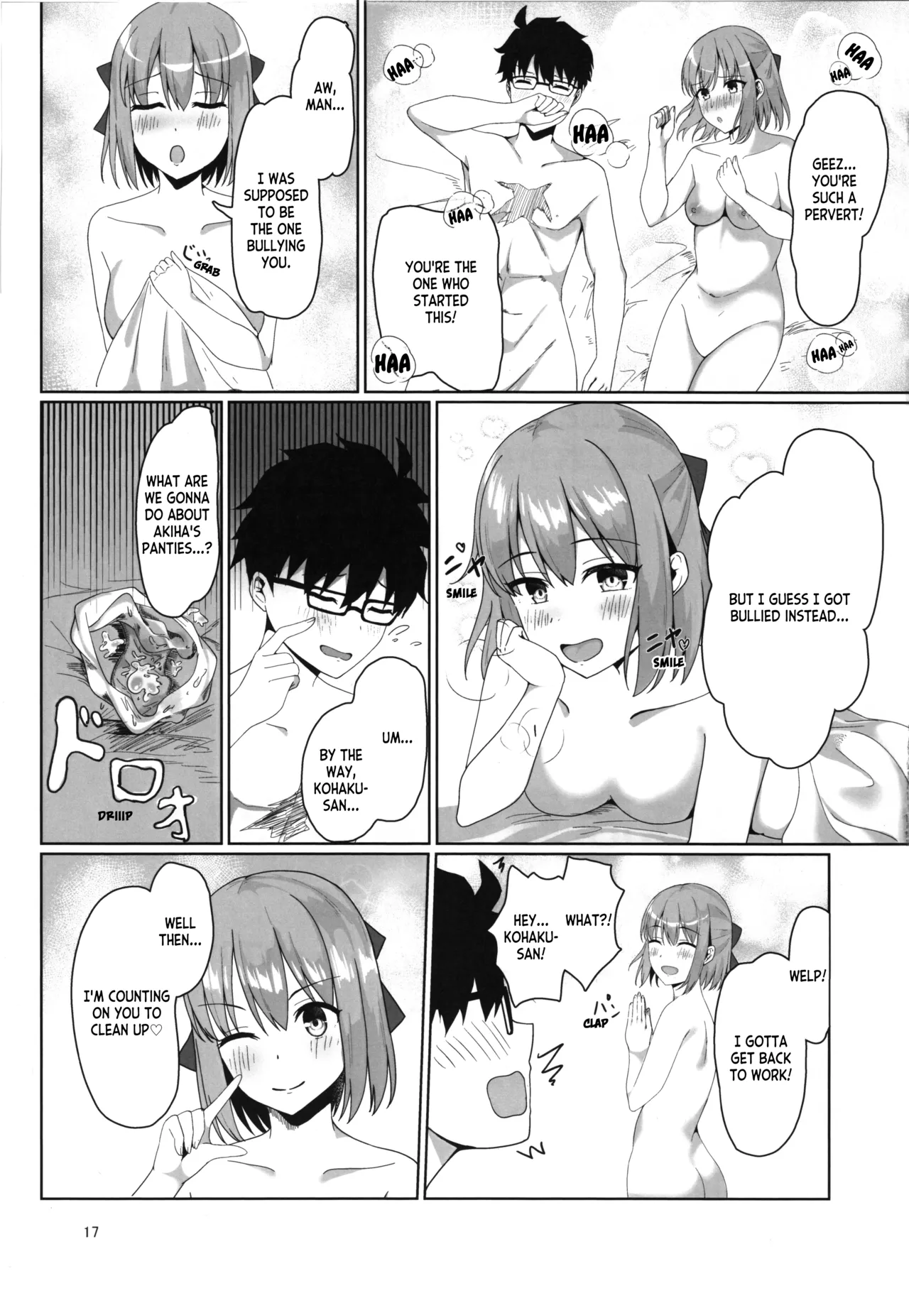 Kohaku wa Shiki o Ijimetai | Kohaku Wants to Bully Shiki page 16 featuring shiki tohno tsukihime parody - sole female sole male hentai manga - read online free