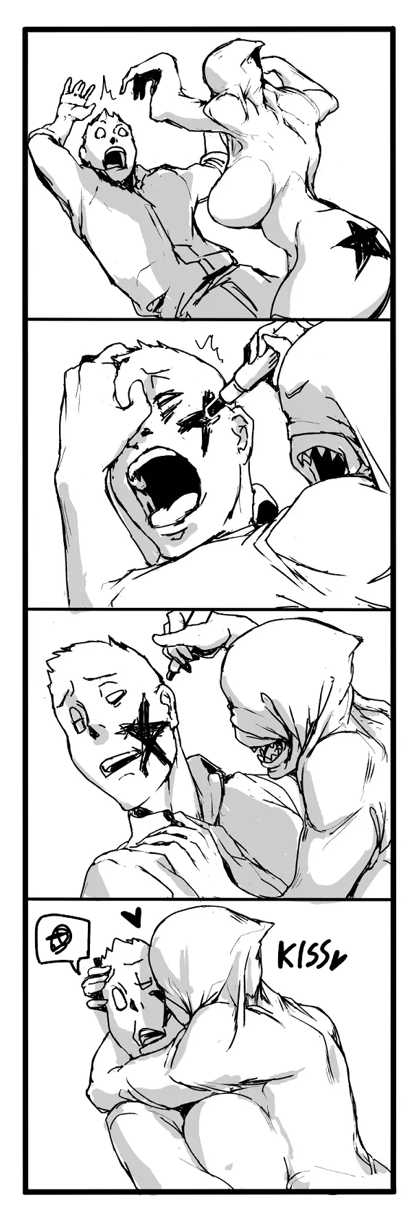 Fear and Scream【古月个人汉化】 page 51 featuring sadako yamamura the ring parody - big breasts monster girl hentai manga - read online free