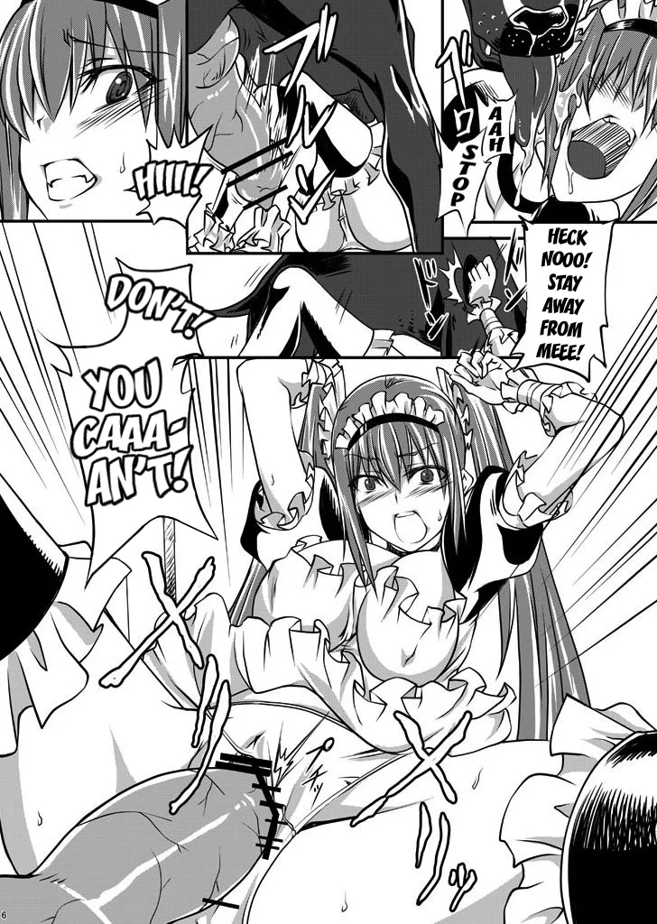 Page 7 of [Zensoku Rider (Tenzen Miyabi)] Juukan Maid [English] [Kuraudo]
