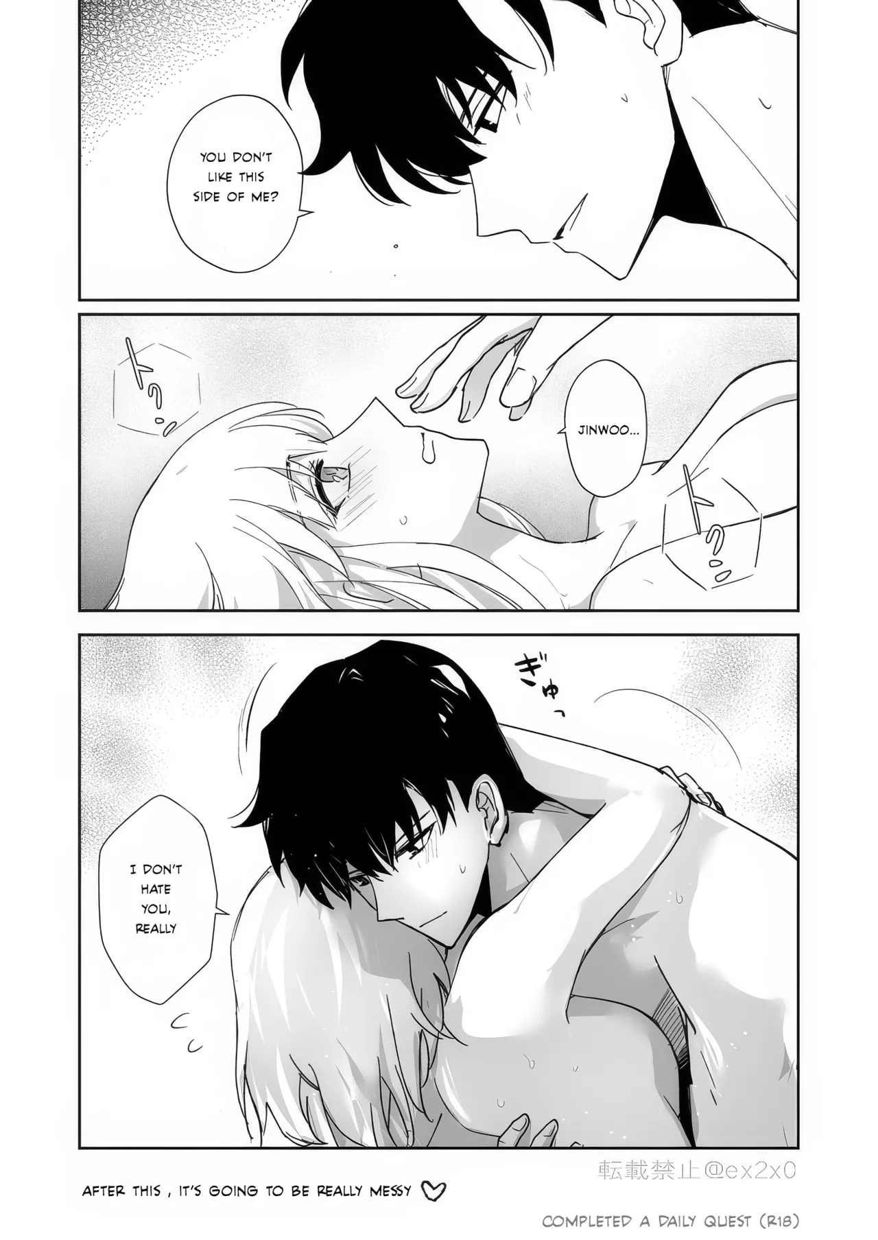 [ E-0)] [Mizugi Ibe] shun shizuku manga [arigatō! ! ! ](solo leveling !] page 10 featuring hae-in cha solo leveling parody - sole female sole male hentai manga - read online free