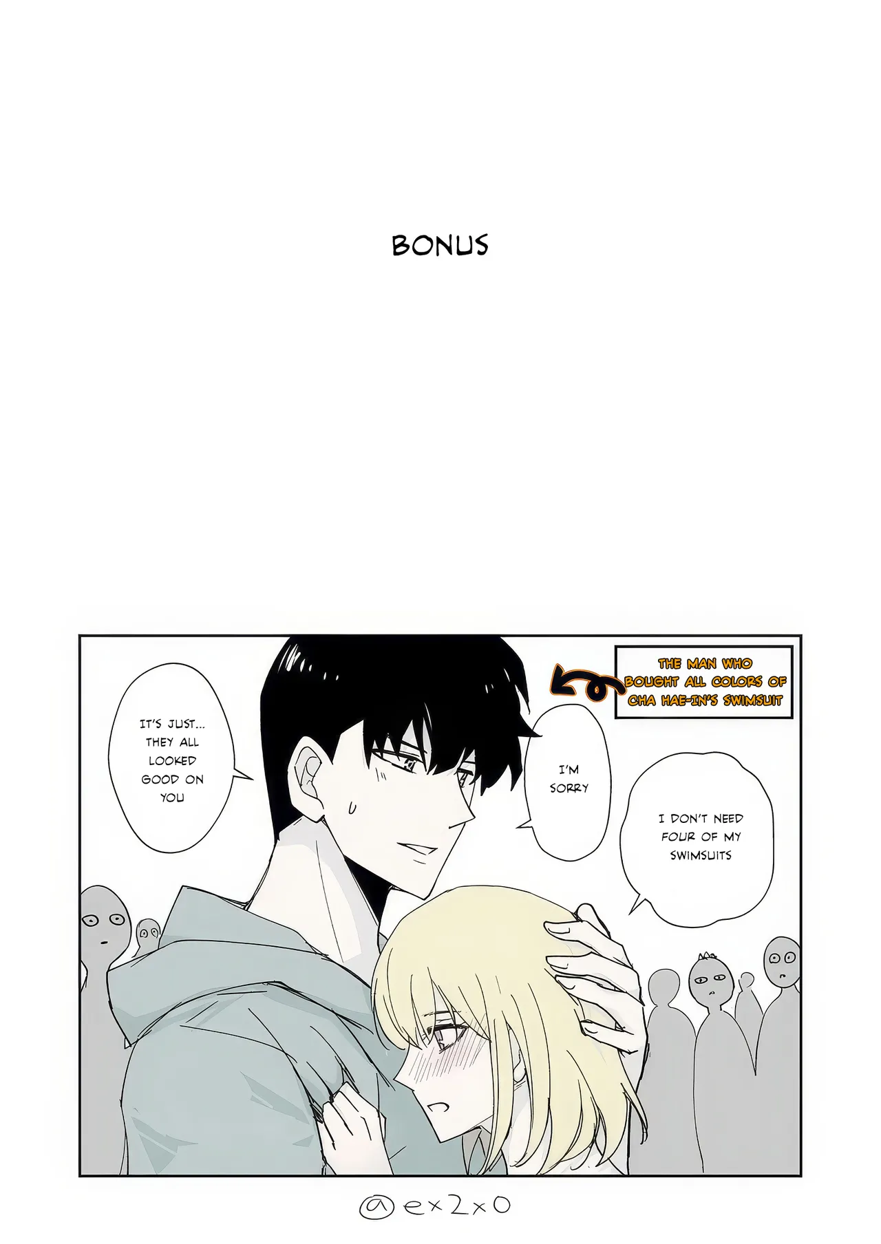 [ E-0)] [Mizugi Ibe] shun shizuku manga [arigatō! ! ! ](solo leveling !] page 12 featuring hae-in cha solo leveling parody - kissing big breasts hentai manga - read online free