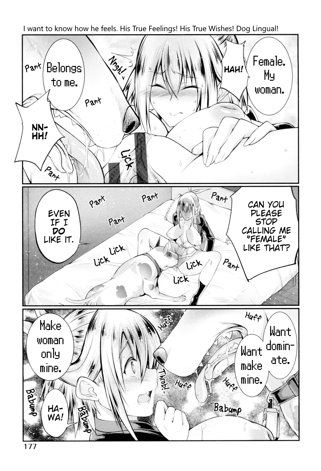 Kimochi ga Shiritai Honki! Honne! Inulingual! | I Want to Know How He Feels. His True Feelings! His True Wishes! Dog Lingual! page 9 - big breasts schoolgirl uniform hentai manga - read online free
