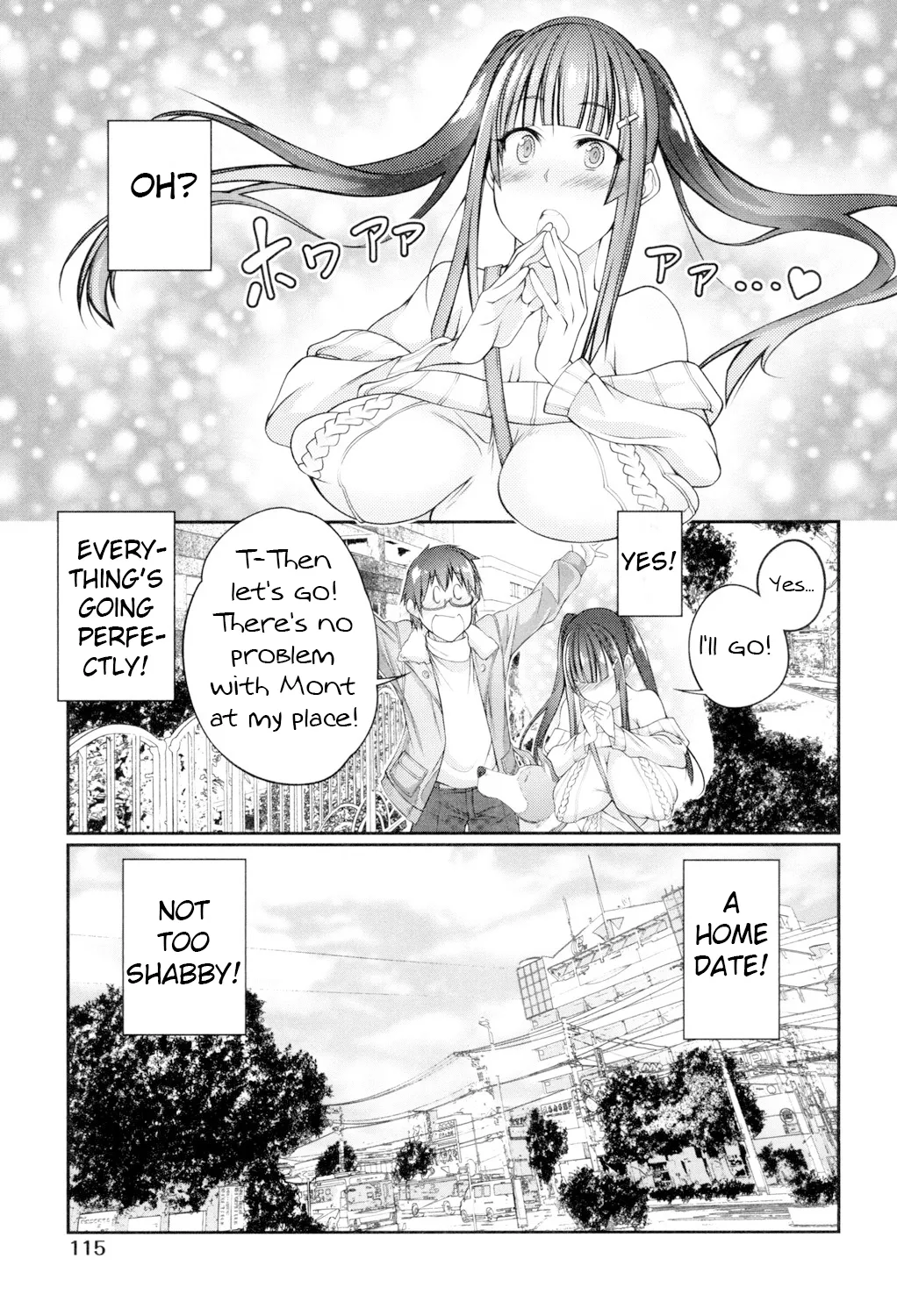 Juukan Koimonogatari | Bestiality Love Stories page 116 - kissing big breasts hentai manga - read online free