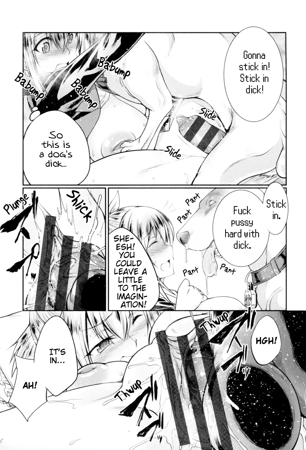 Juukan Koimonogatari | Bestiality Love Stories page 181 - nakadashi big penis hentai manga - read online free