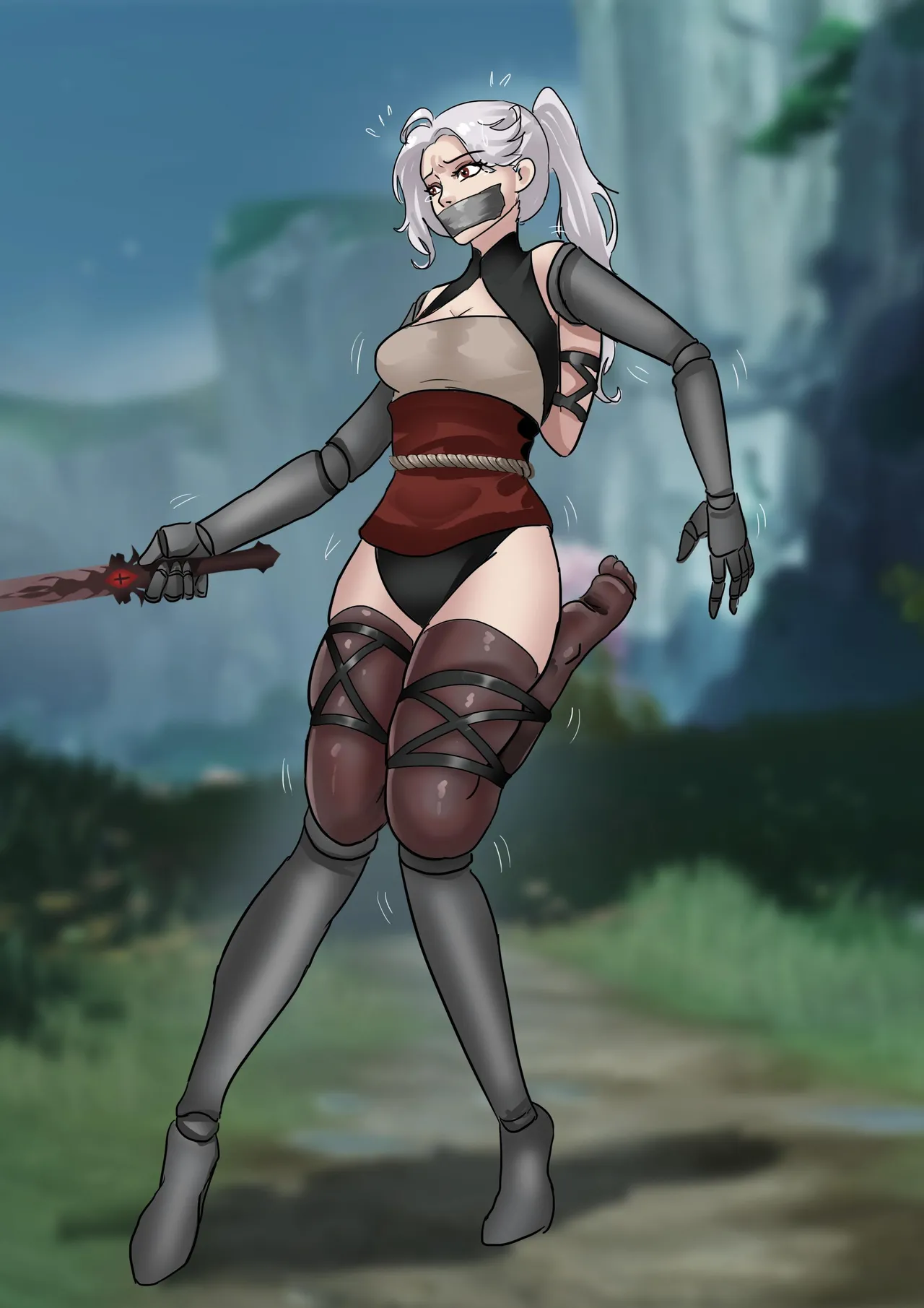 缚侠传—傀儡教的阴谋 page 18 original parody - bondage hentai manga - read online free