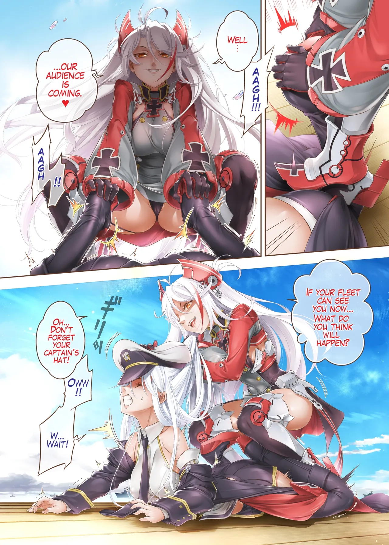 Azur Ring - Iron Blood Match! page 16 featuring enterprise azur lane parody - yuri bondage hentai manga - read online free