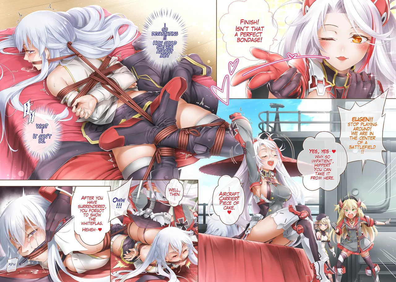 Azur Ring - Iron Blood Match! page 26 featuring enterprise azur lane parody - yuri bondage hentai manga - read online free