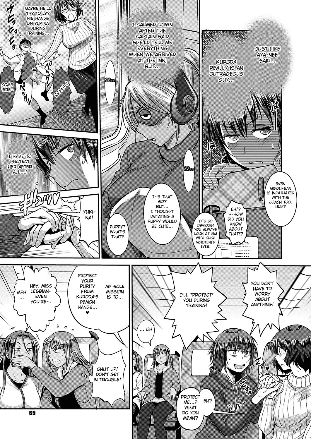 Joshi Luck! 2 Years Later 3 page 135 - big breasts multi-work series hentai manga - read online free
