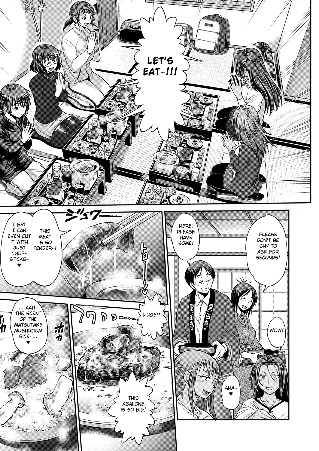 Joshi Luck! 2 Years Later 3 page 159 - big breasts multi-work series hentai manga - read online free