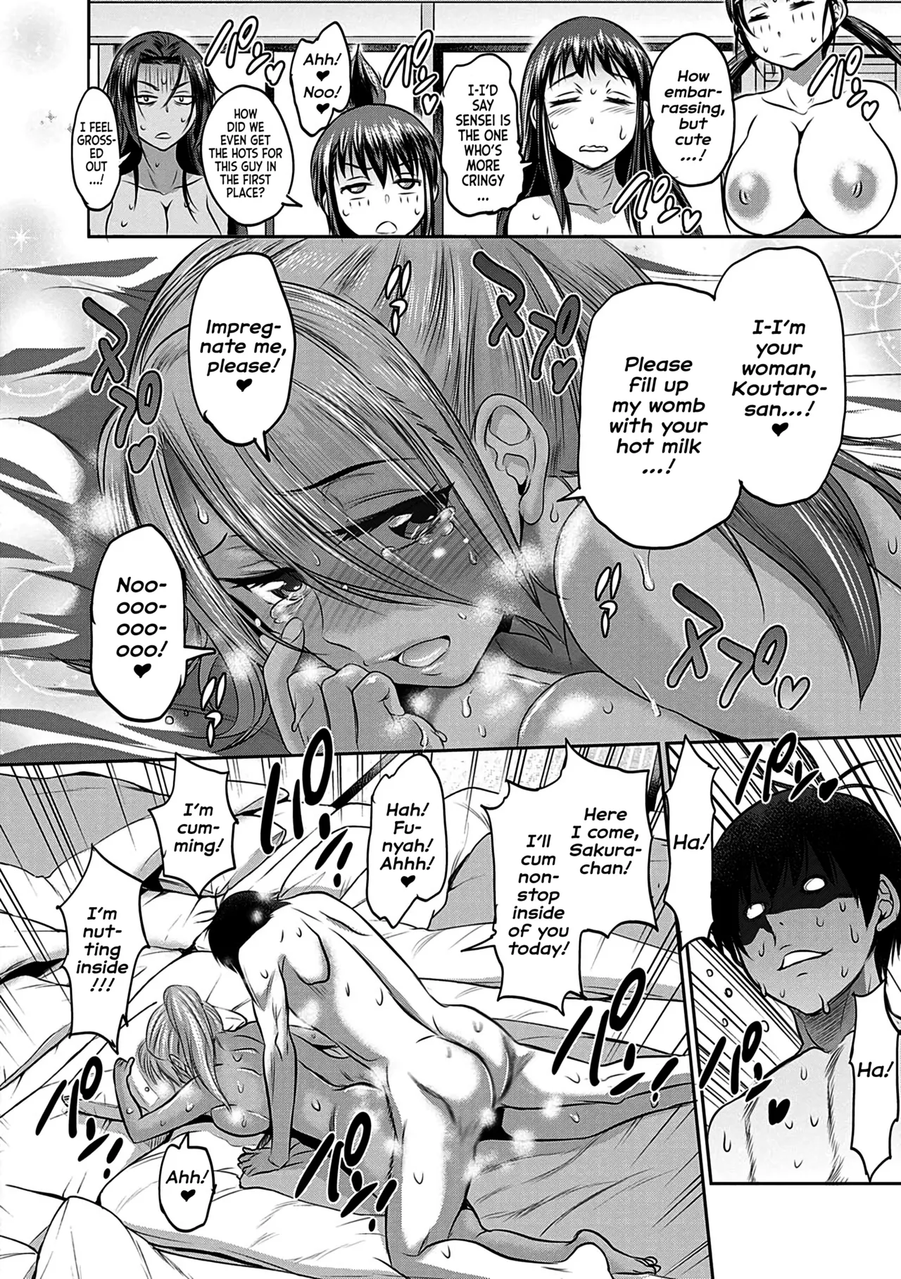 Joshi Luck! 2 Years Later 4 page 132 - sole male big breasts hentai manga - read online free