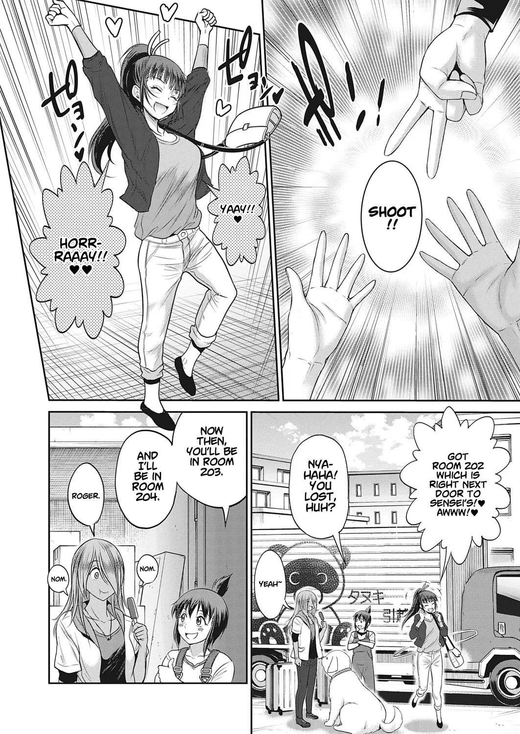 Joshi Luck! 2 Years Later 4 page 188 - sole male big breasts hentai manga - read online free