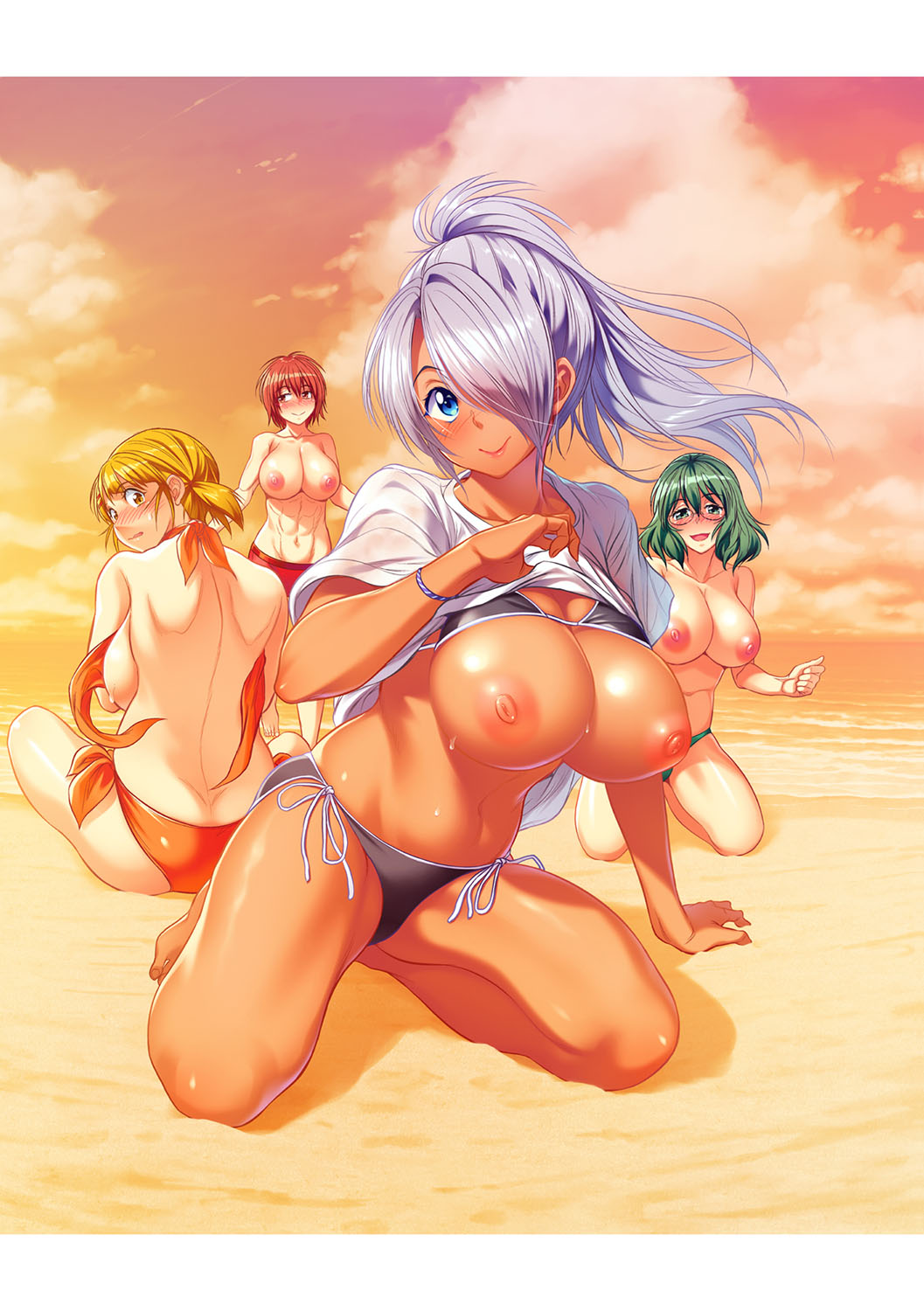 Joshi Luck! 2 Years Later 4 page 231 - sole male big breasts hentai manga - read online free