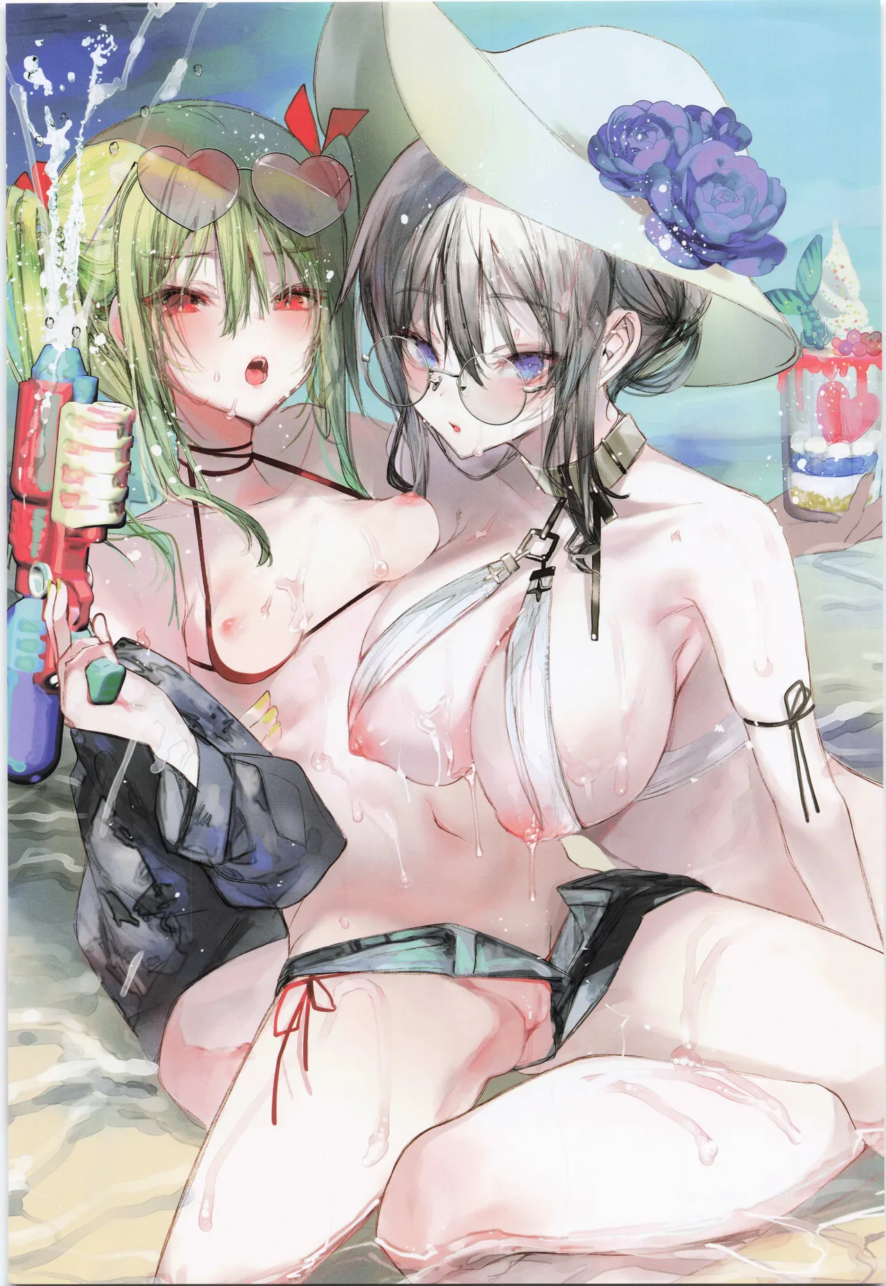 ComicMarket100 ExclusiveGift Limited Edition ELEGANT page 16 original parody - full color big breasts hentai manga - read online free