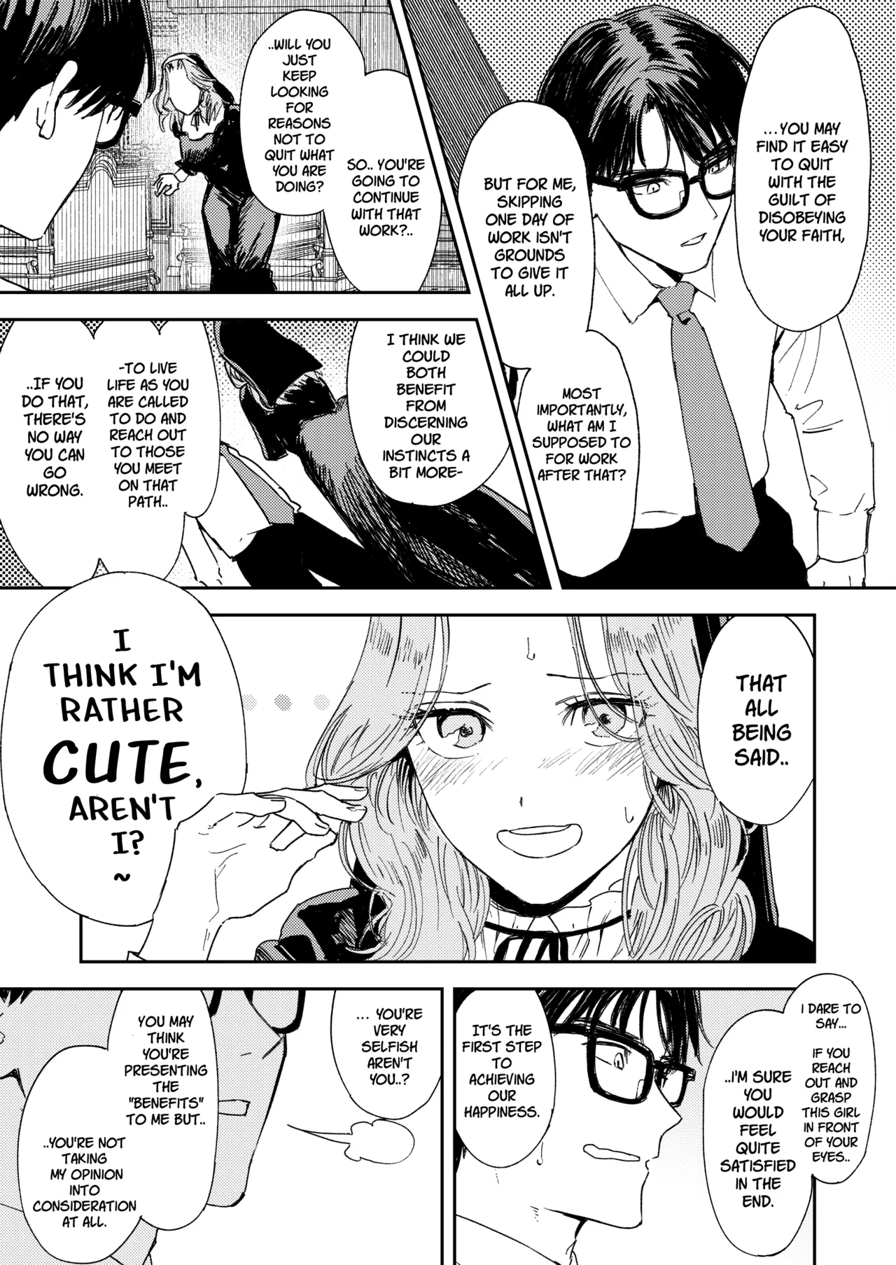 Konki Girigiri Sister, Semete Shojo wo Sutetai | If I Can't Be Married At Least Let Me Quit Being a Virgin page 37 original parody - business suit squirting hentai manga - read online free