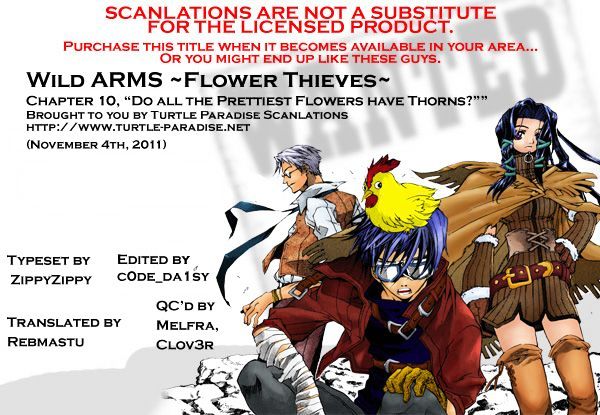 Wild Arms Flower Thieves Manga page 308 - rough translation non-h hentai manga - read online free