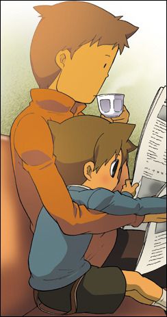Professor Layton set page 13 featuring luke triton professor layton parody - males only yaoi hentai manga - read online free