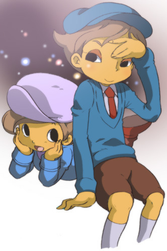 Professor Layton set page 30 featuring luke triton professor layton parody - males only yaoi hentai manga - read online free