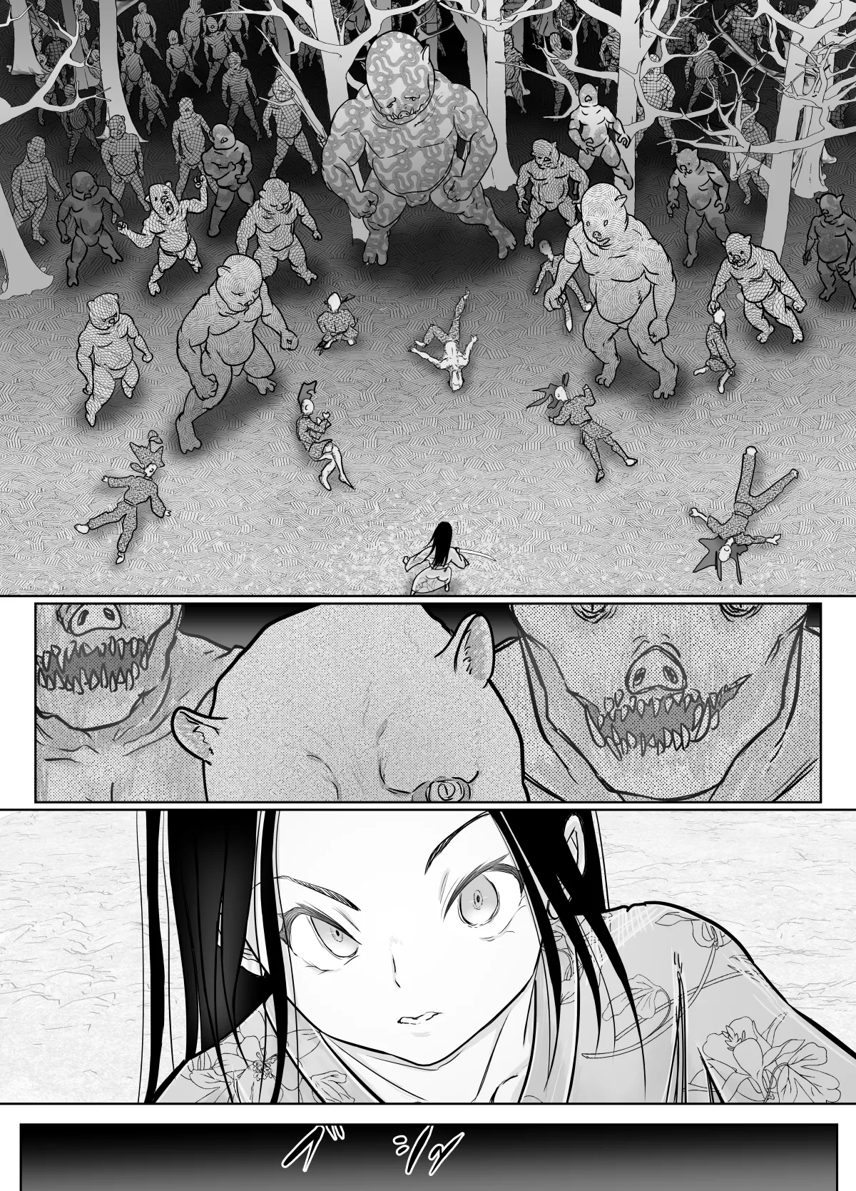Onna Ninja ga Zako ni Makemashita page 11 original parody - blowjob ponytail hentai manga - read online free