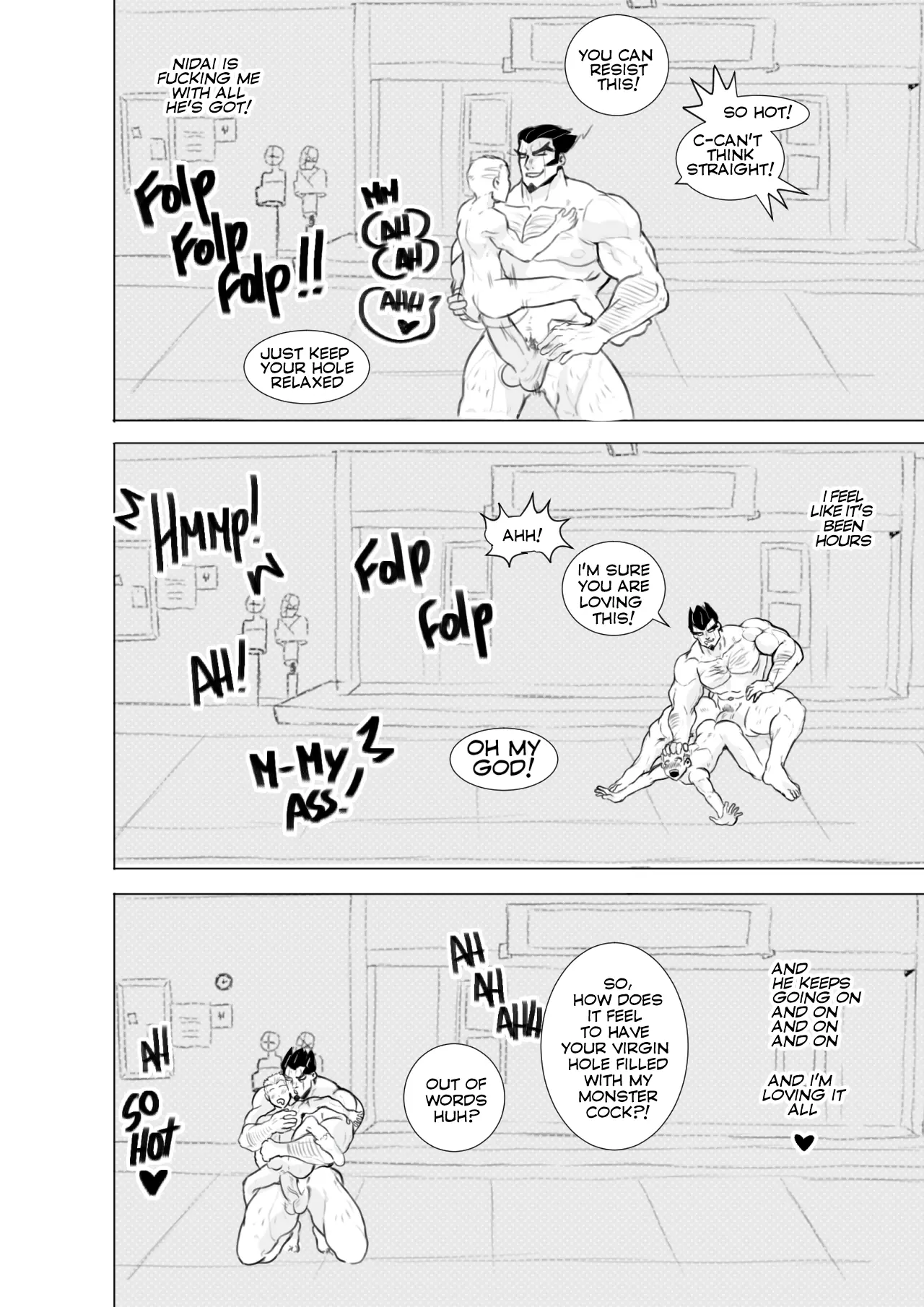 Pushing to the Limits page 17 featuring nekomaru nidai danganronpa parody - big penis uncensored hentai manga - read online free