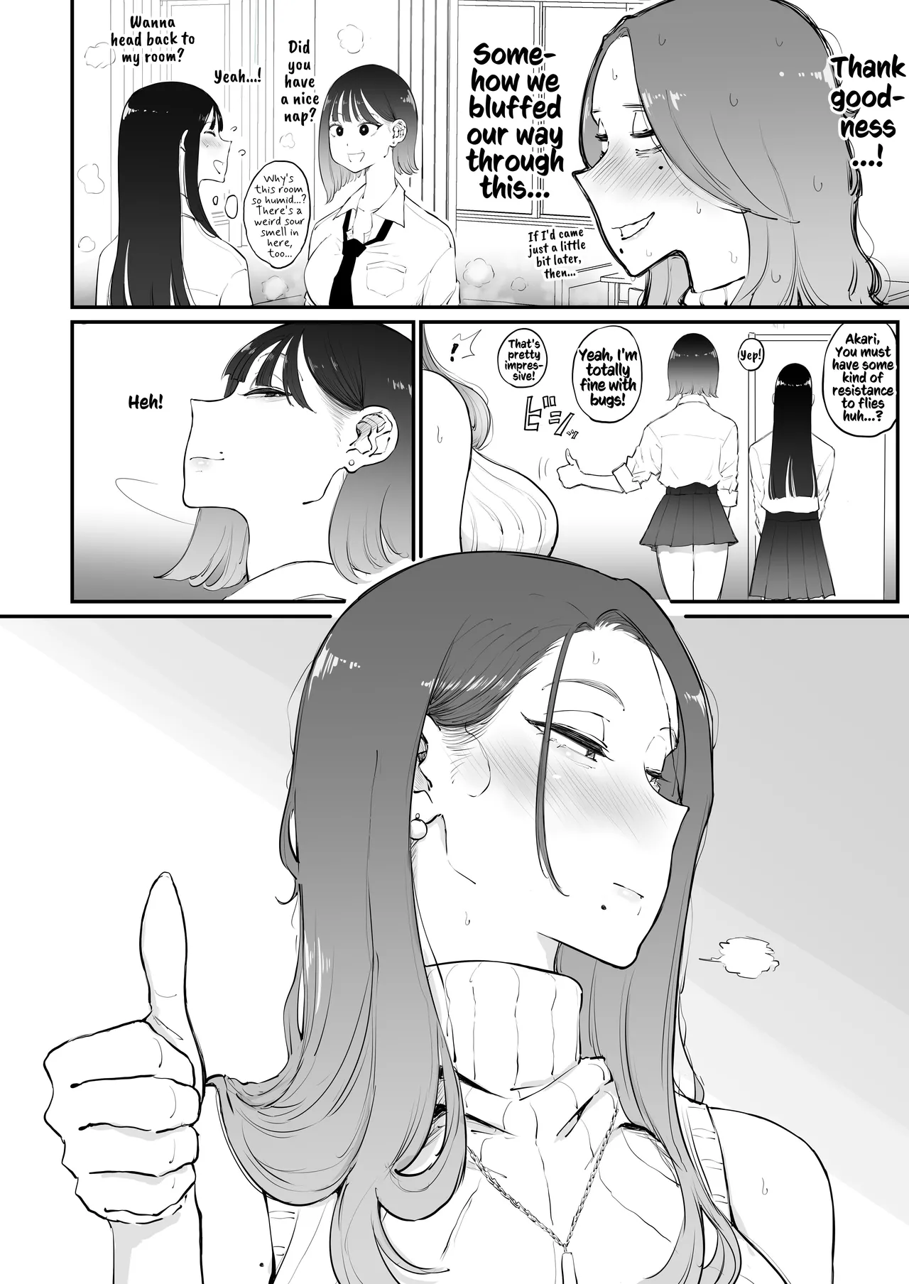 [Sky Dogma (Pandacorya)] Bijin Tsuma, Ichinose Shiori 37 wa, Musume no Yuujin ni Idakareteiru | Beautiful Wife Shiori Ichinose (37) Is Getting Banged By Her Daughter's Female Friend [English] [Kusanuu] - Page 16